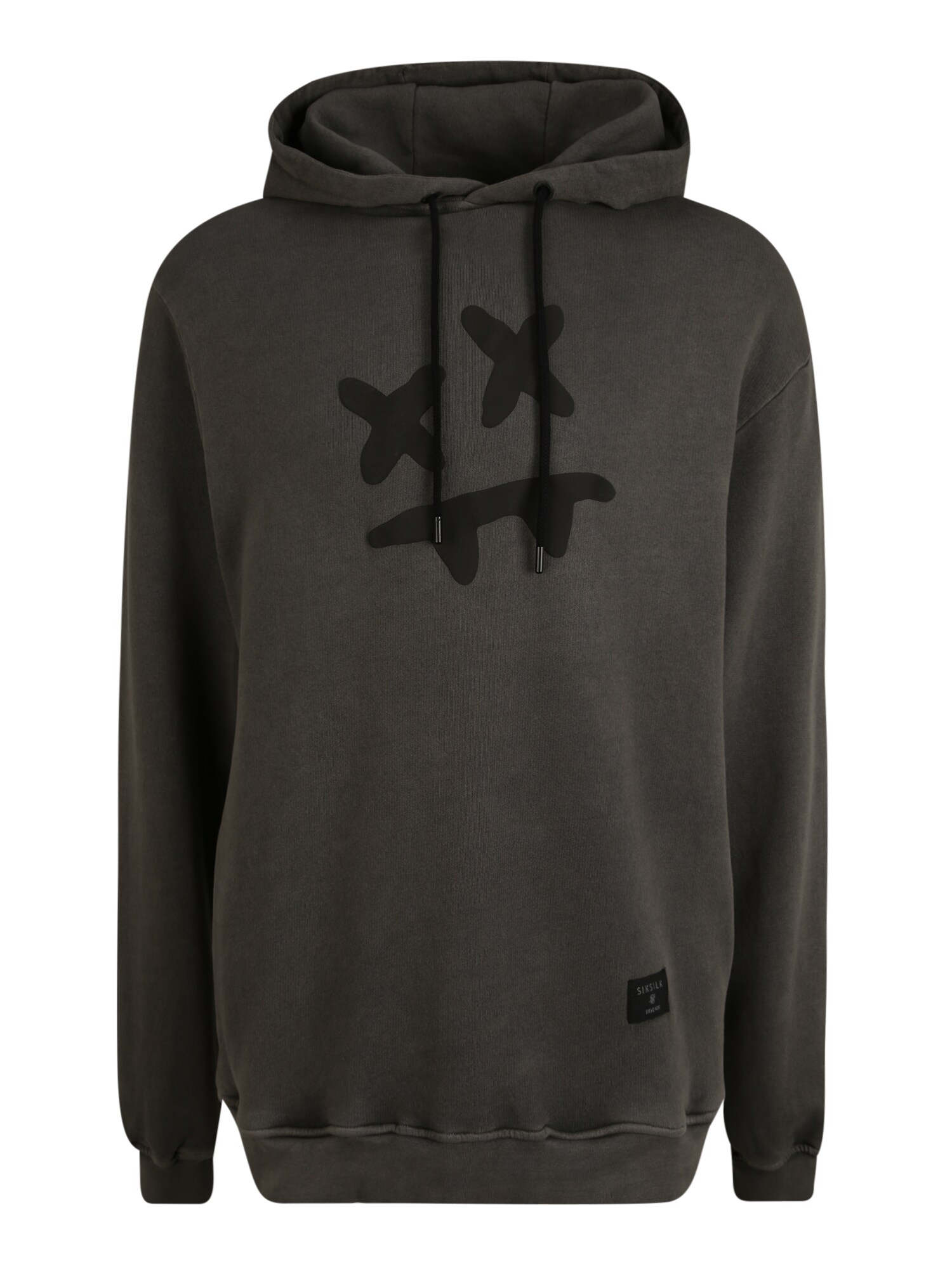 SikSilk Megztinis be užsegimo 'Steve Aoki'  grafito / antracito