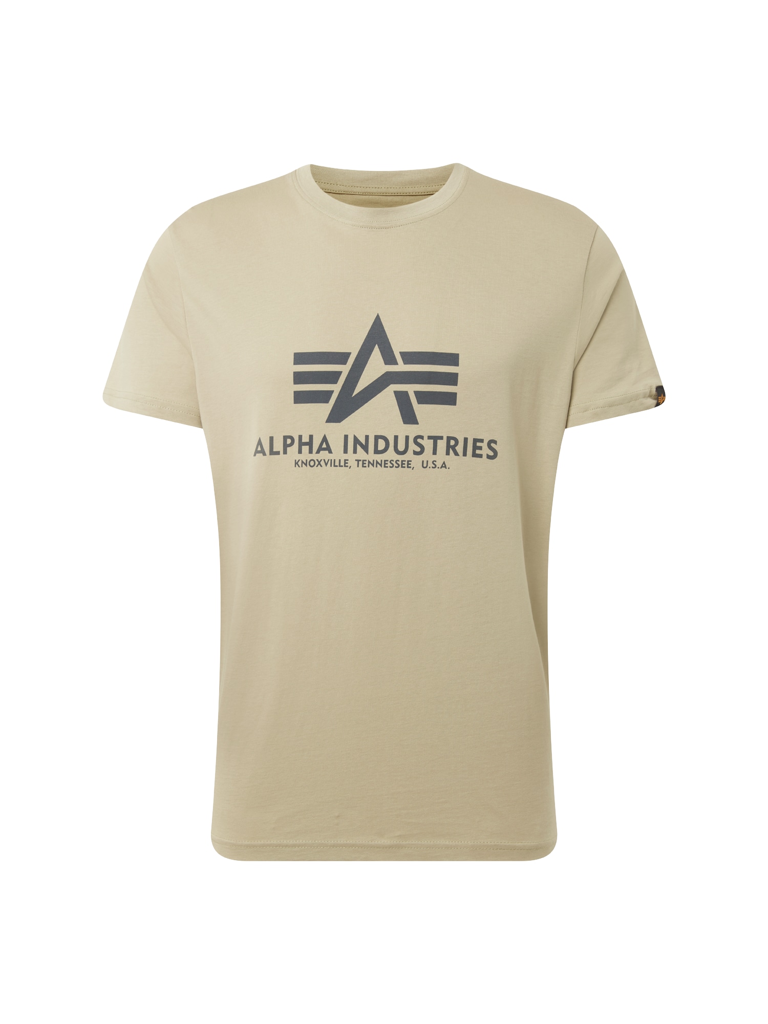 ALPHA INDUSTRIES Tricou  gri închis / oliv