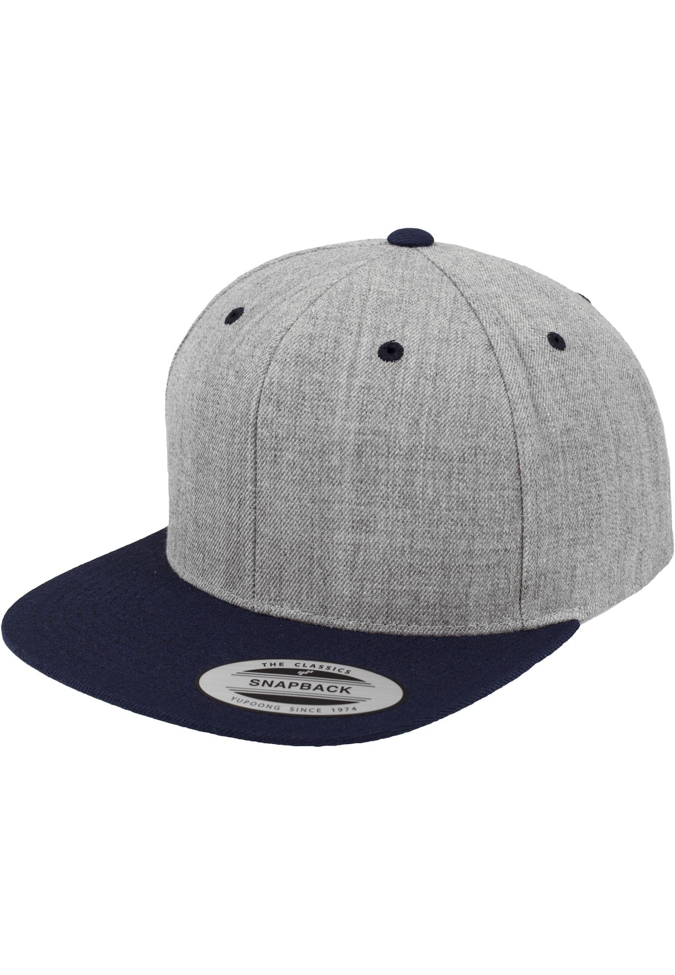 Flexfit Kepurė tamsiai mėlyna / margai pilka