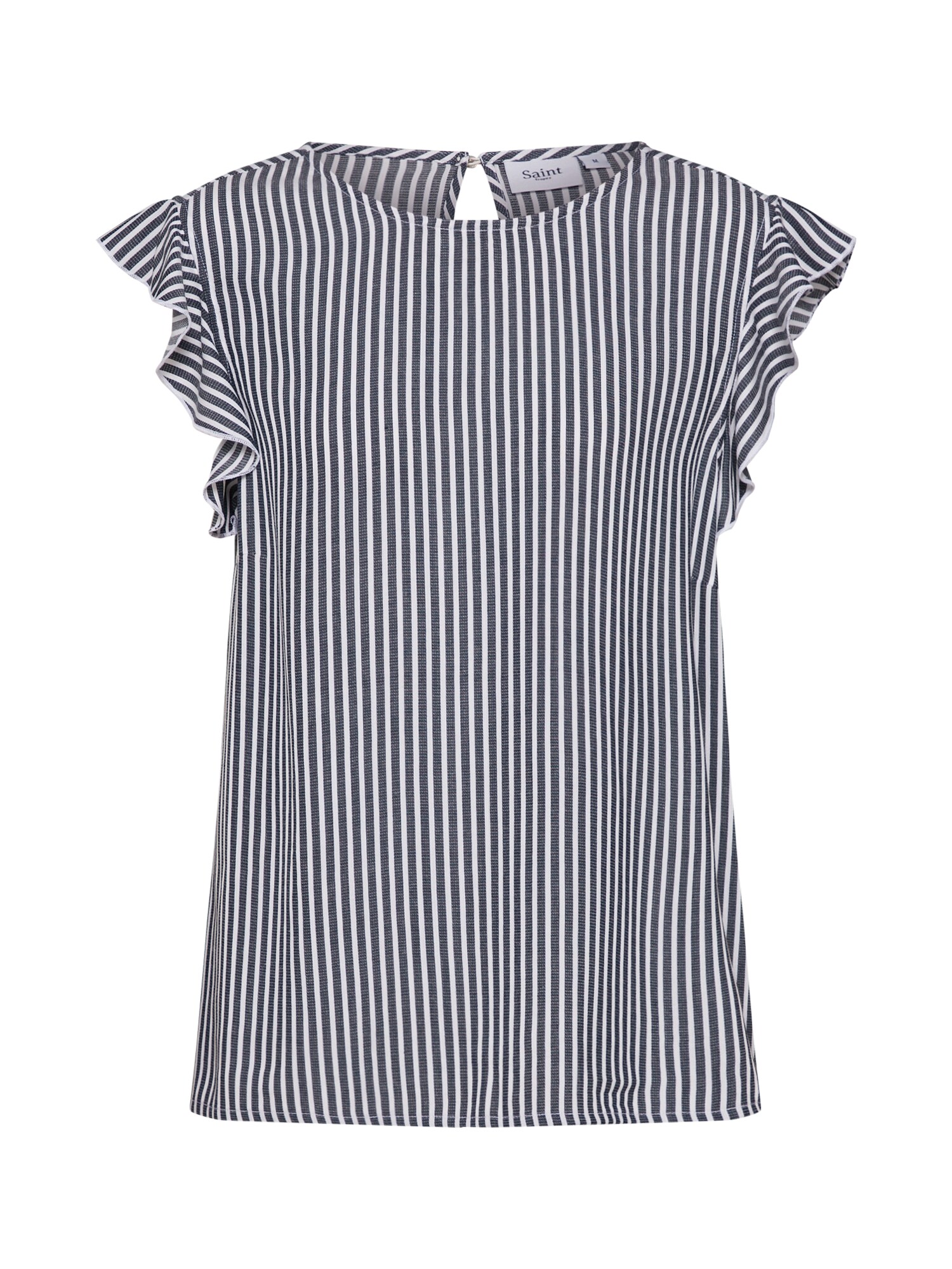 Saint Tropez Dames Top Grafiet Wit saint tropez kopen in de aanbieding