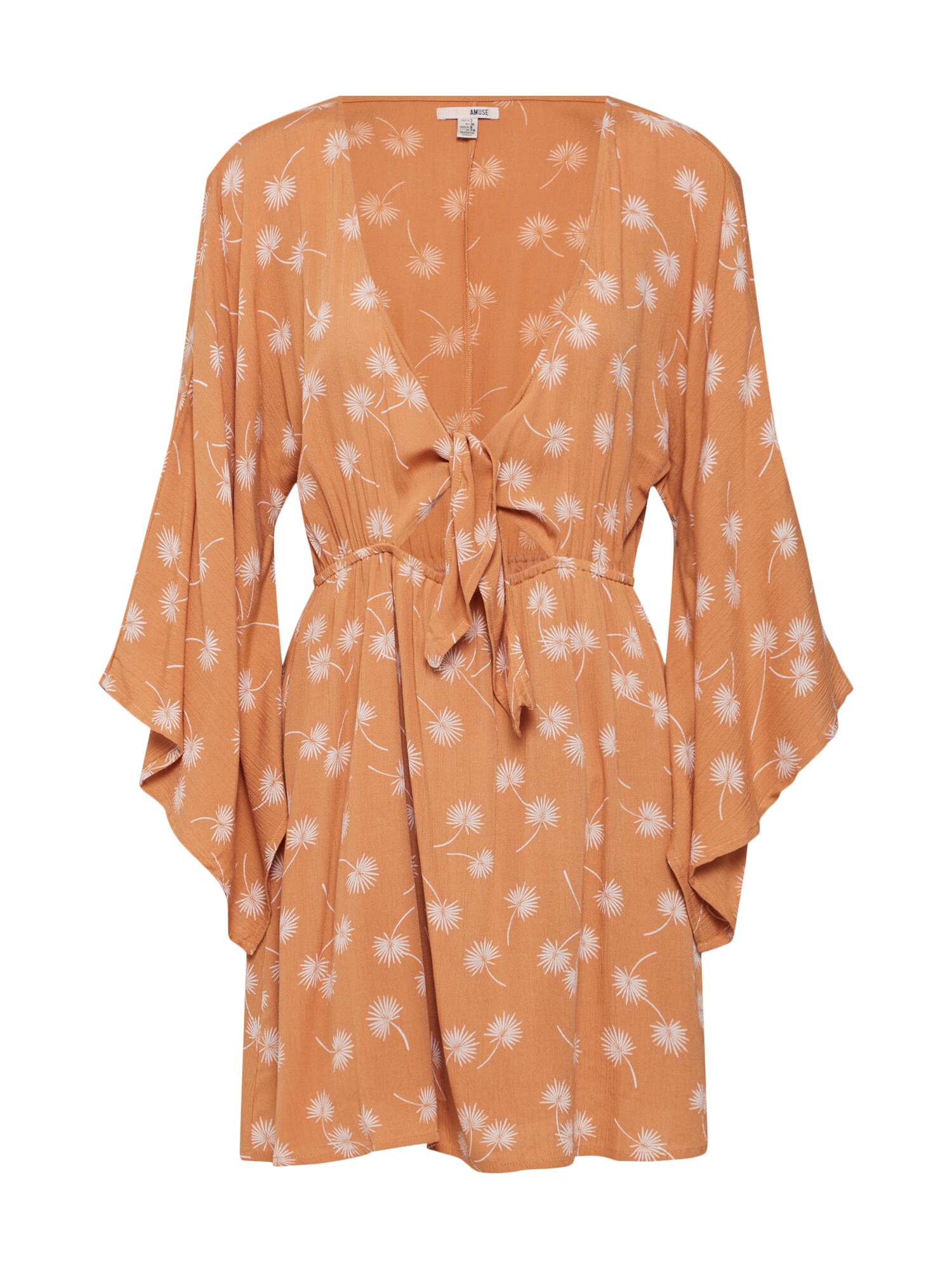 Amuse Society Dames Zomerjurk Clementina Dress Sinaasappel amuse society kopen in de aanbieding