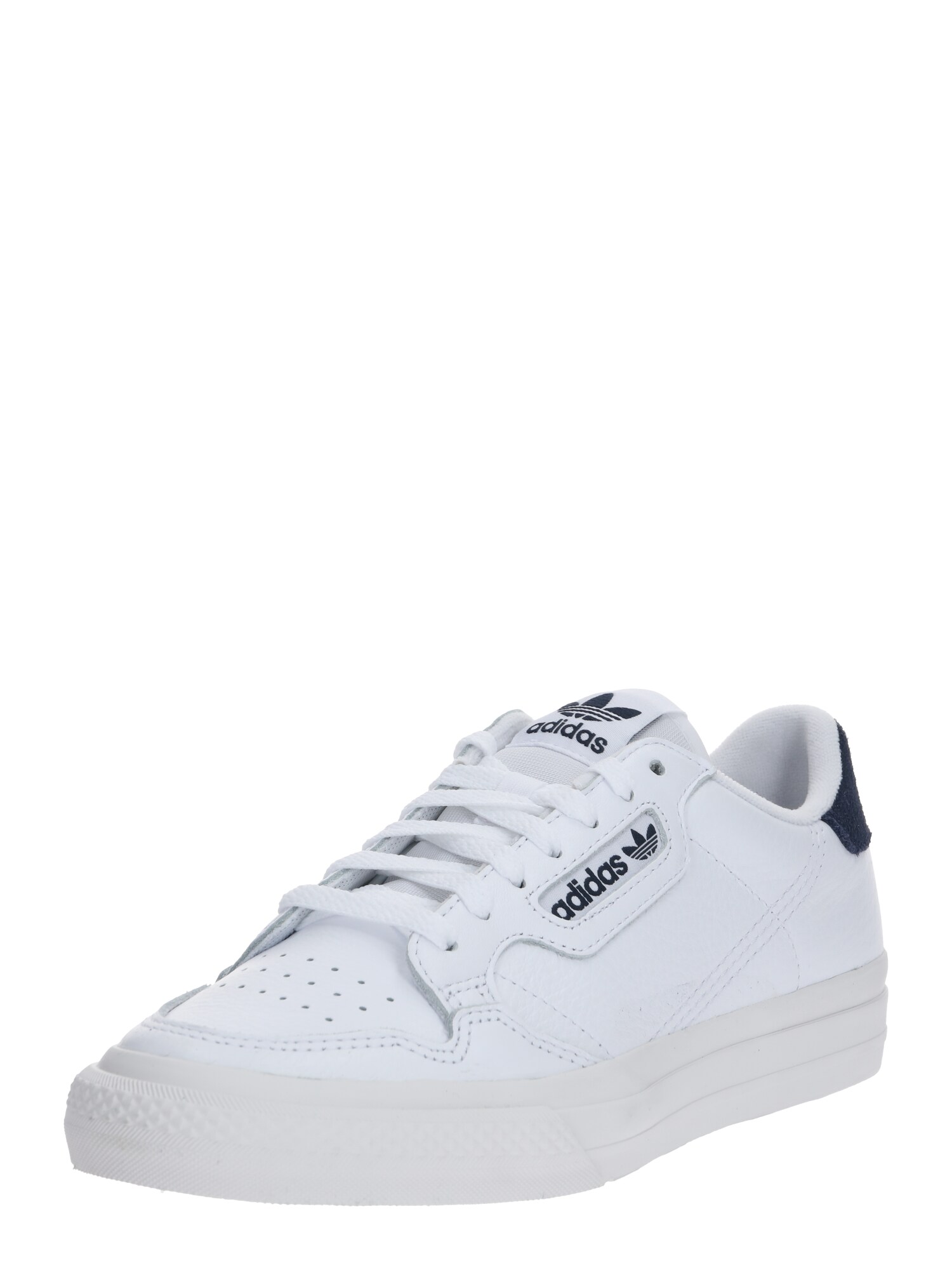ADIDAS ORIGINALS Sportbačiai be auliuko 'Continental Vulc'  balta / tamsiai mėlyna