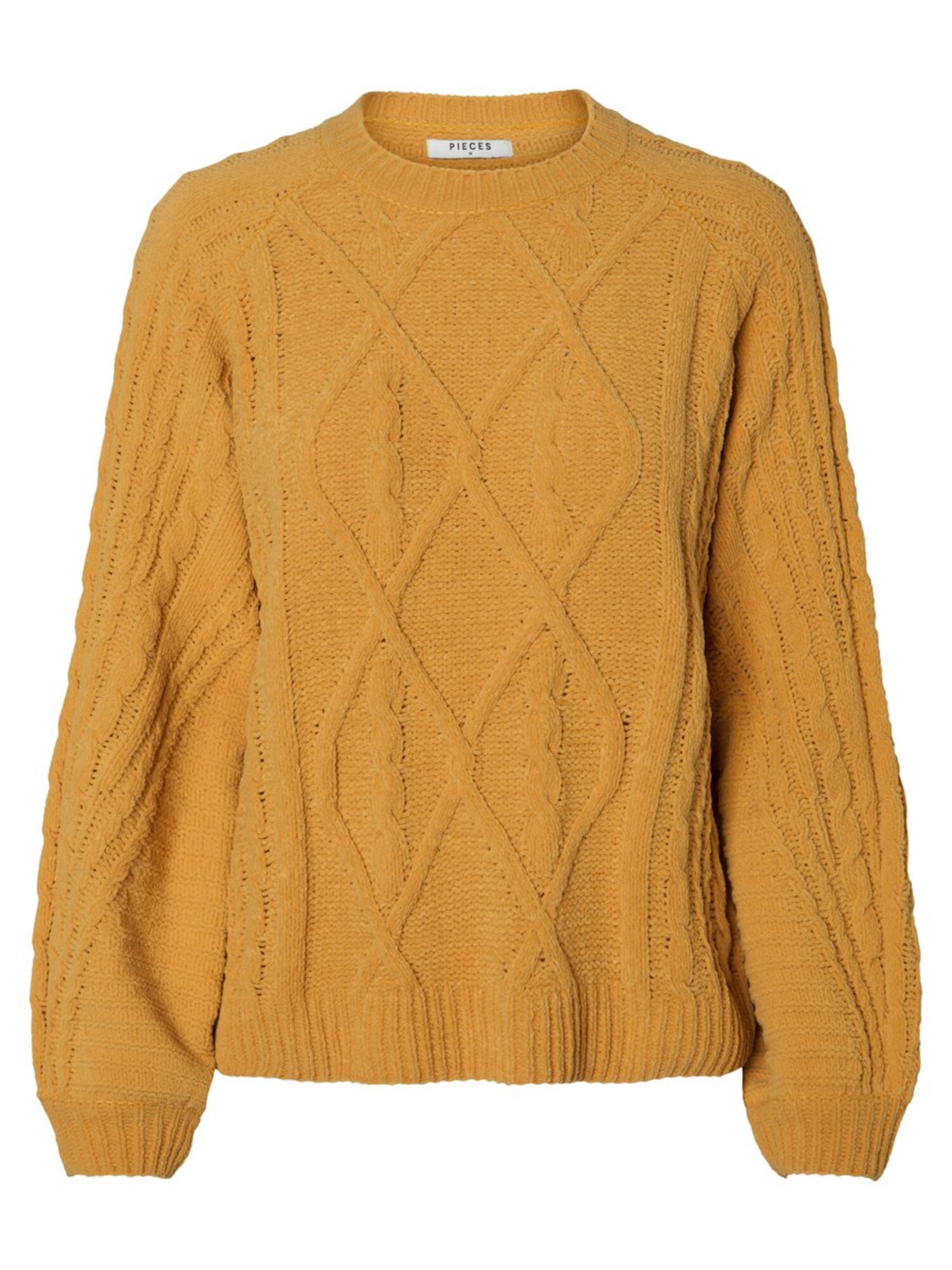 Pieces Dames Trui Goud pieces kopen in de aanbieding