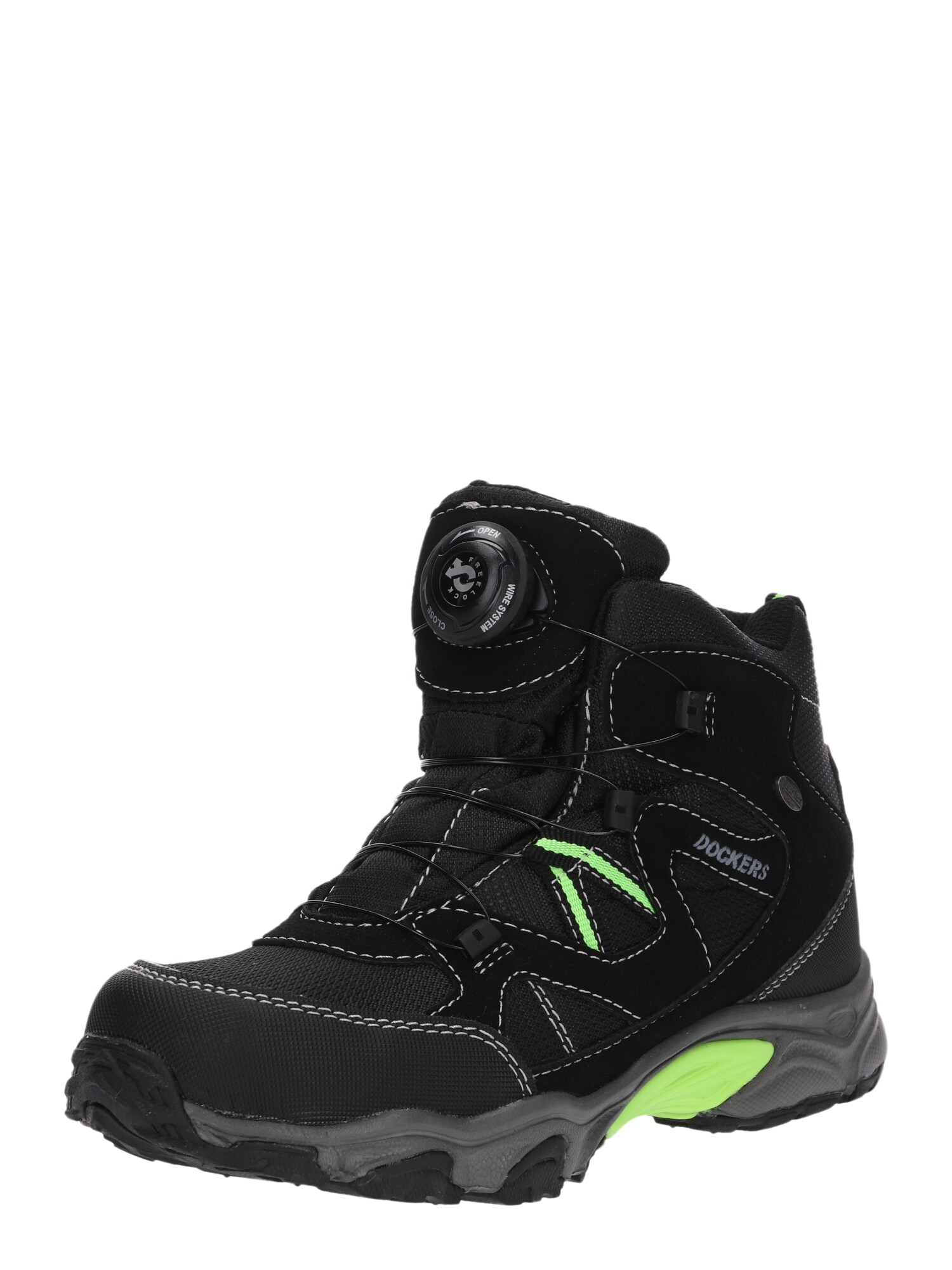 Dockers by Gerli Auliniai batai su kulniuku '43WR702'  neoninė žalia / juoda