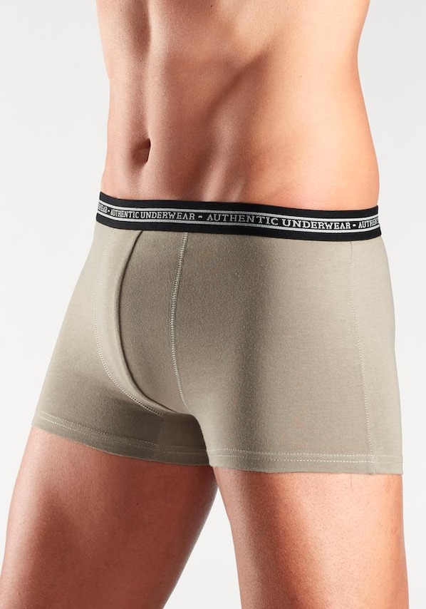 AUTHENTIC UNDERWEAR, Boxeralsók, bézs, barna, szürke & zöld, 20 kép a 24 közül