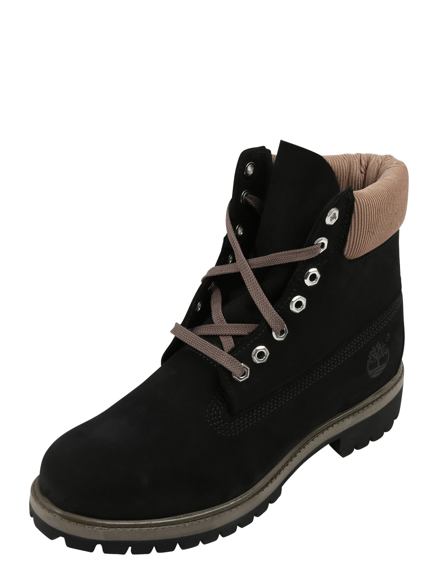 TIMBERLAND Suvarstomieji batai  juoda