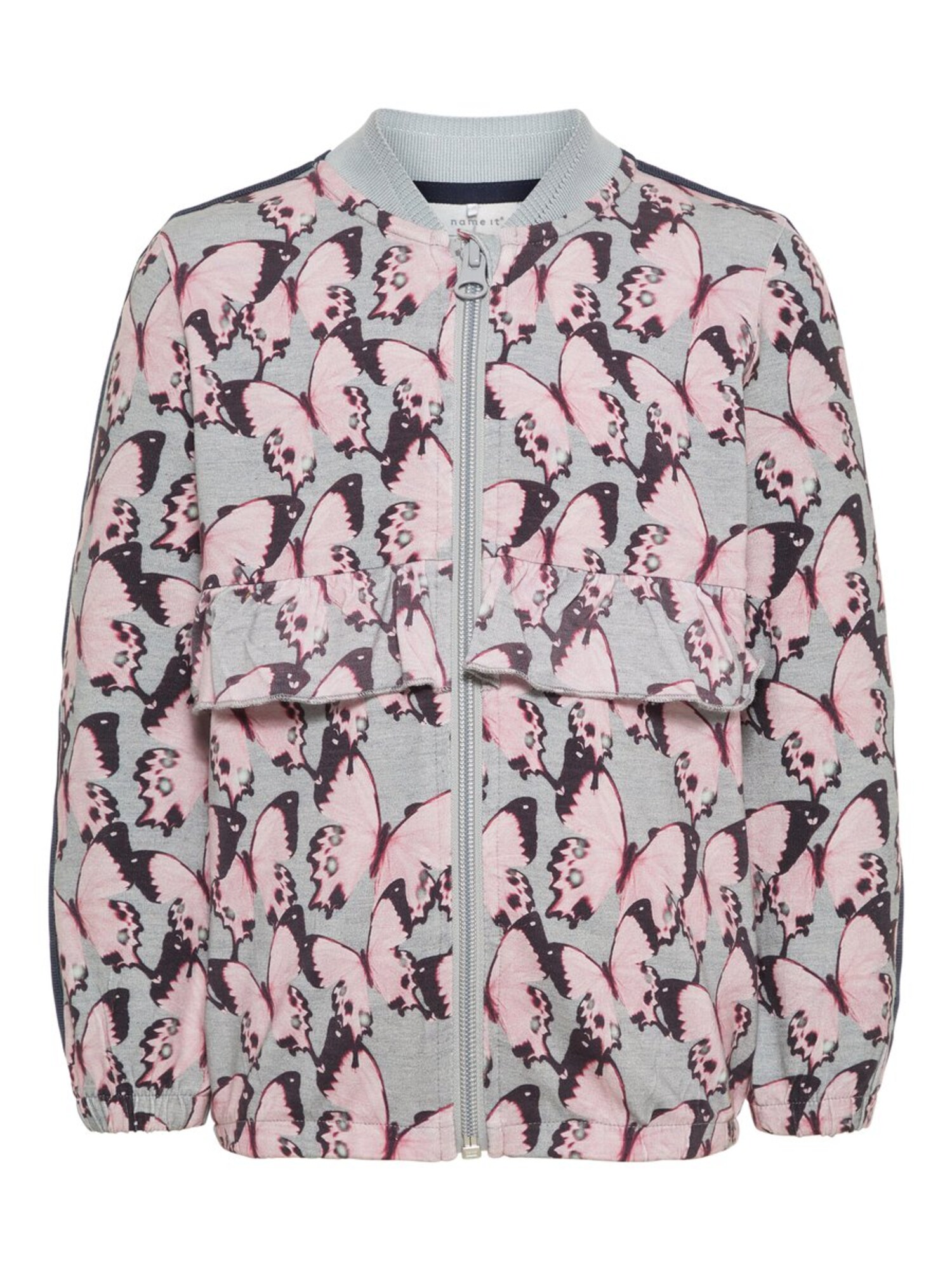 Name It Meisjes Gebreid Vest Basaltgrijs name it kopen in de aanbieding