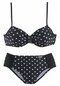 Nincs kiválasztva, LASCANA, Bikini, fekete