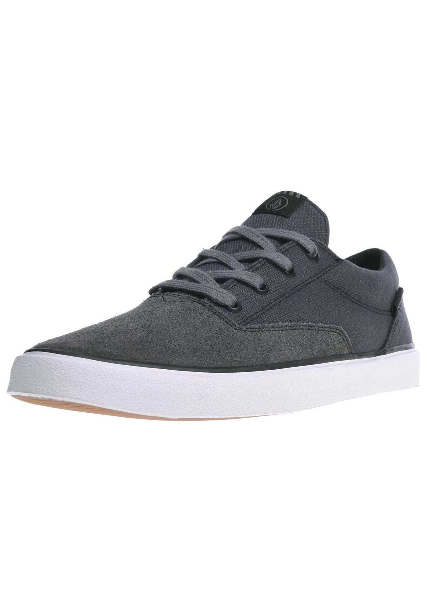 Volcom Heren Sneakers Laag Draw Lo Suede Basaltgrijs volcom kopen in de aanbieding