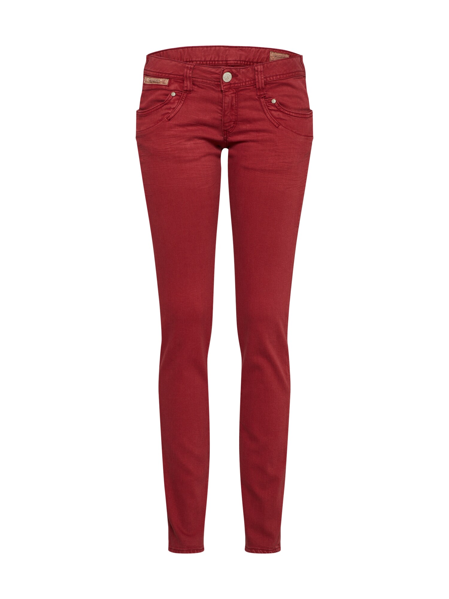 Herrlicher Dames Jeans Piper Slim Rood herrlicher kopen in de aanbieding