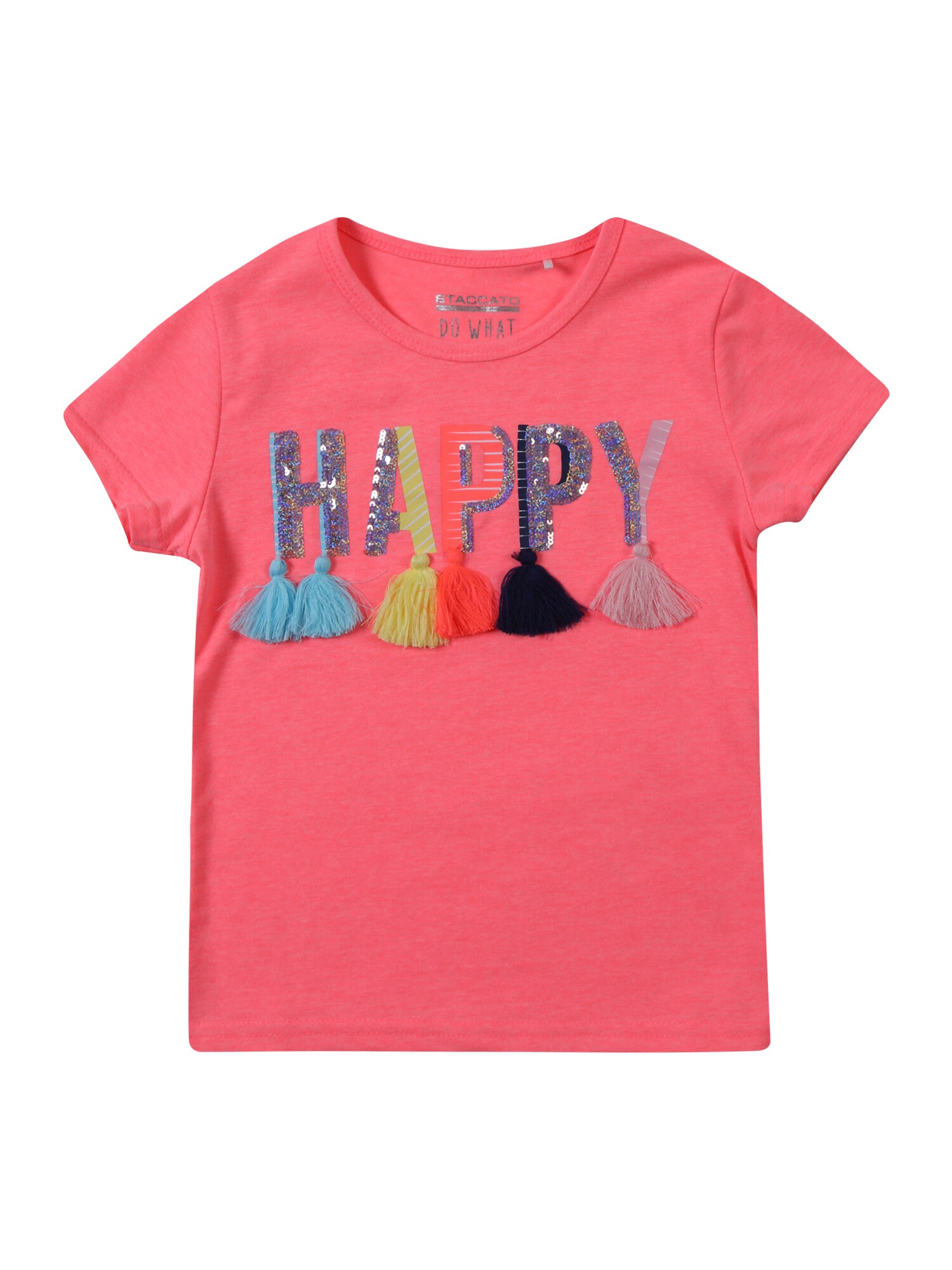 Staccato Meisjes Shirt Gemengde Kleuren Lichtrood staccato kopen in de aanbieding