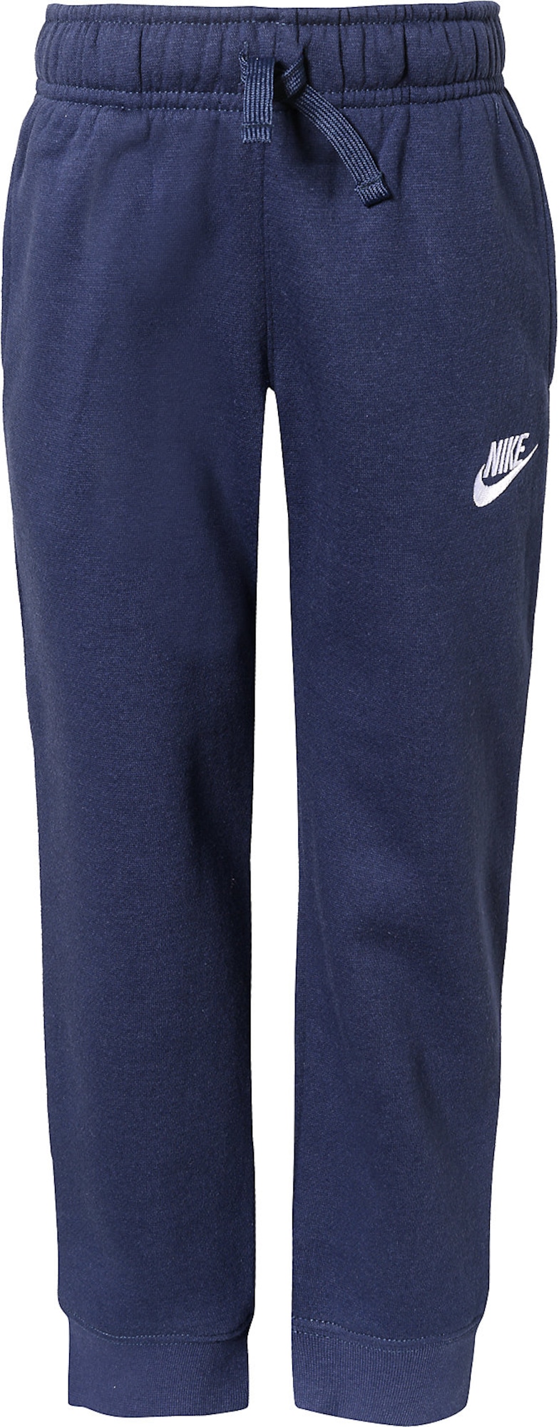 Nike Sportswear Kelnės 'Club' tamsiai mėlyna / balta