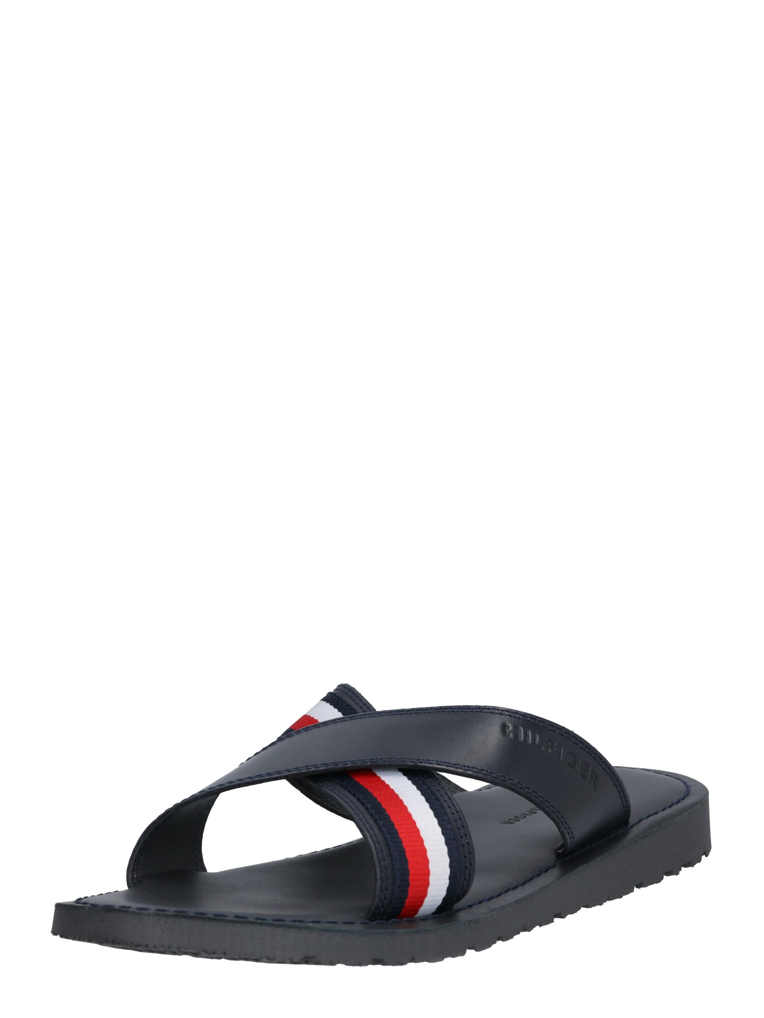 Tommy Hilfiger Heren Teenslippers Navy tommy hilfiger kopen in de aanbieding