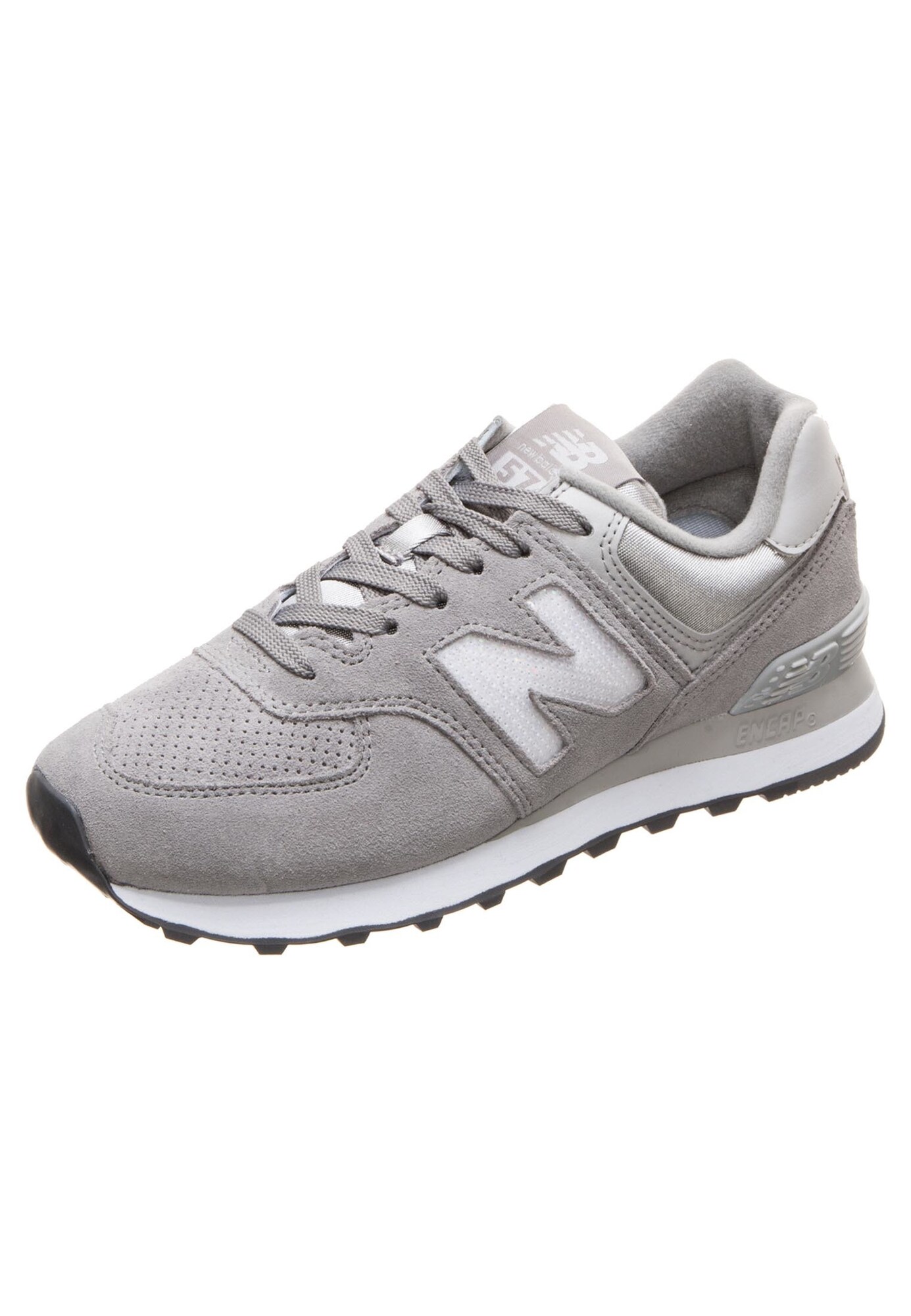 New Balance Dames Sneakers Laag Wl574 Fhc B Grijs Wit new balance kopen in de aanbieding