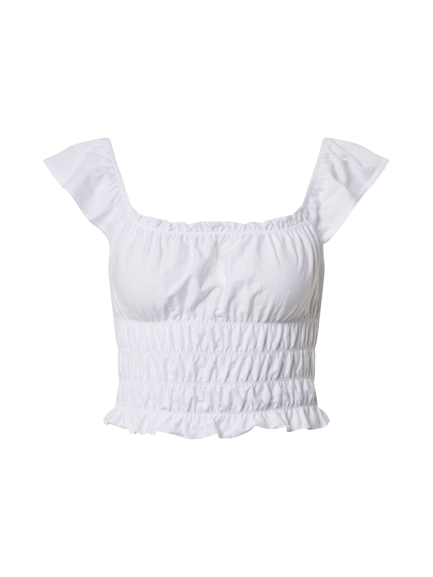 Miss Selfridge Palaidinė be rankovių 'SHIRRED PINNY TOP'  balta
