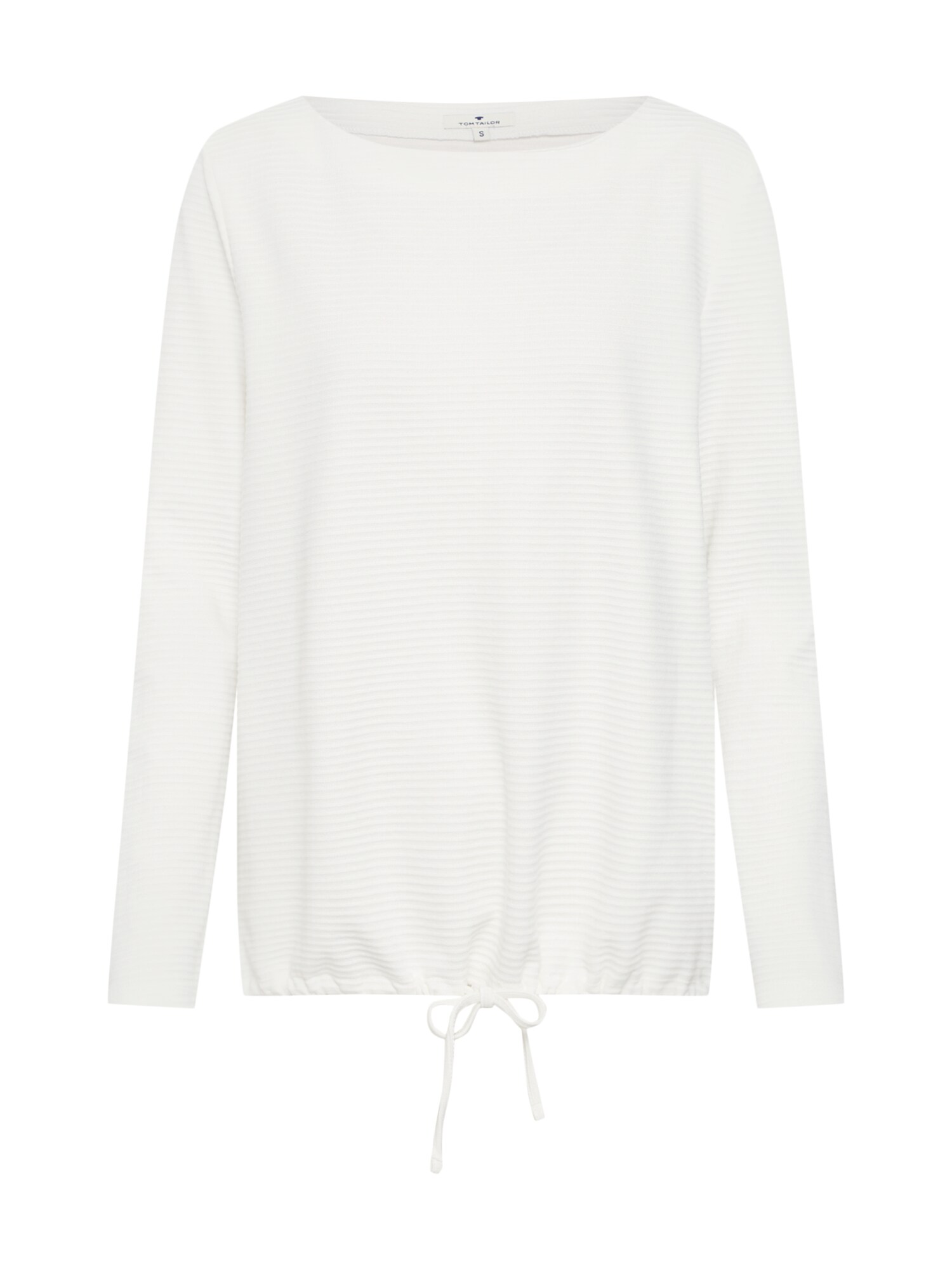 Tom Tailor Dames Sweatshirt Wit tom tailor kopen in de aanbieding