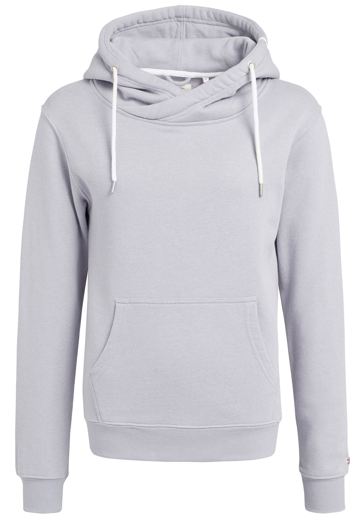 Khujo Dames Sweatshirt Julie Plain Grijs khujo kopen in de aanbieding