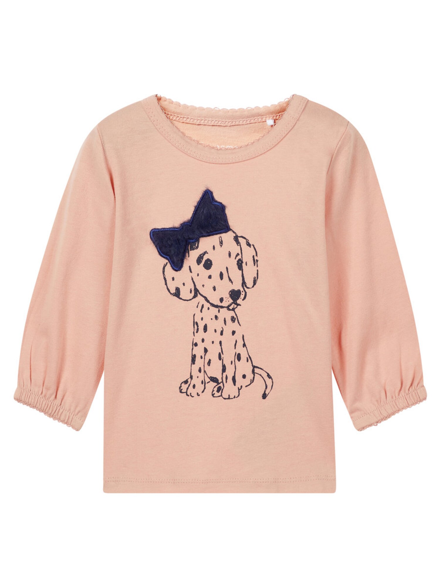 Name It Jongens Shirt Nachtblauw Oudroze name it kopen in de aanbieding