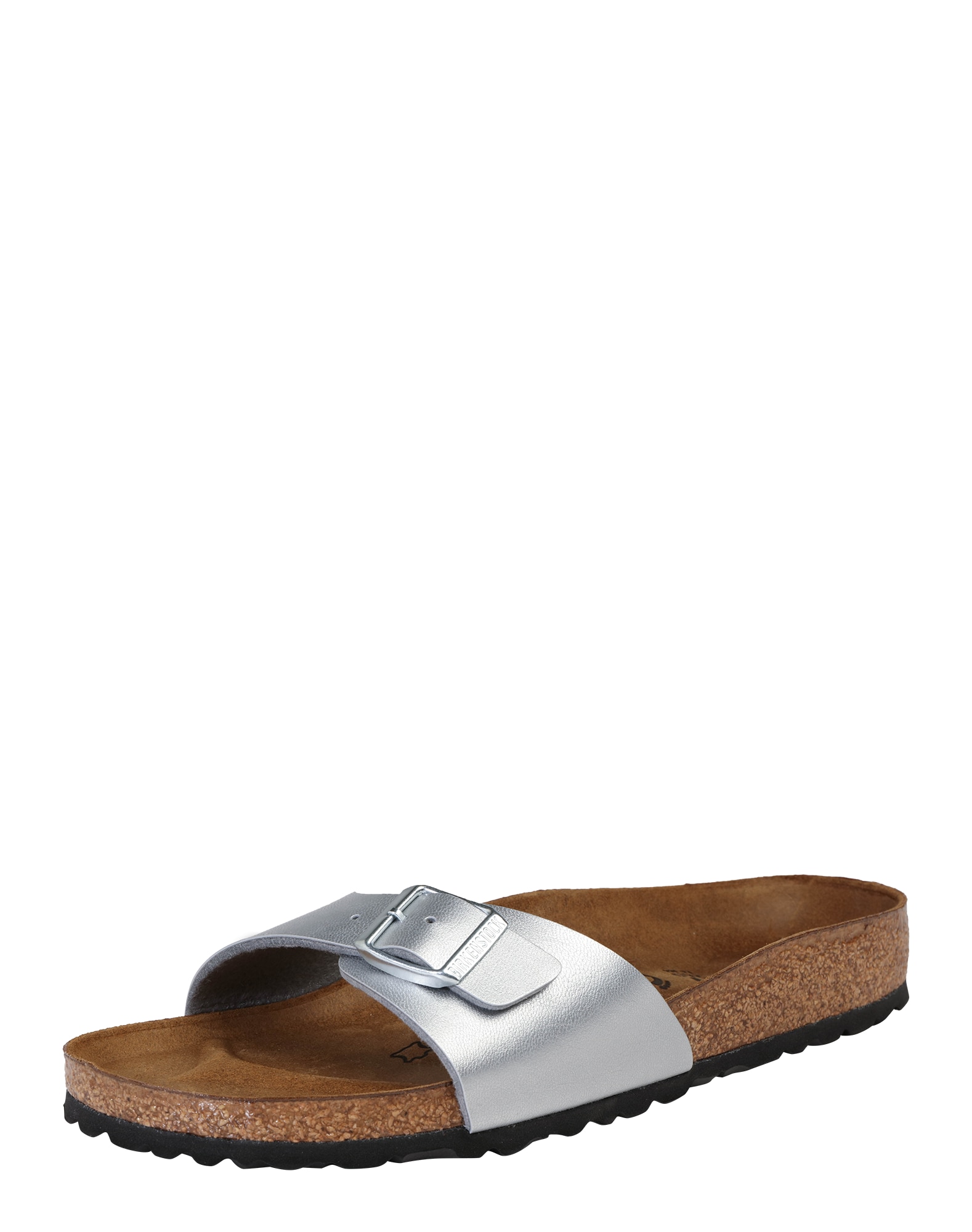 BIRKENSTOCK Šlepetės 'Madrid'  sidabrinė