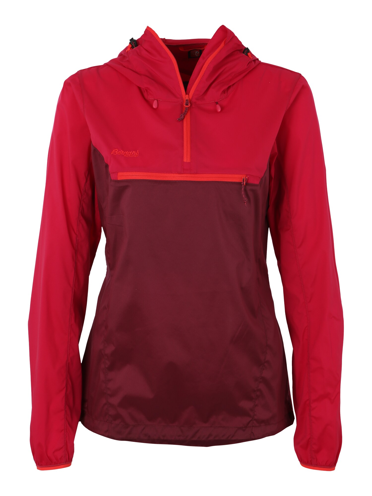 Bergans Dames Sportjas Cecilie Microlight Pink Bordeaux bergans kopen in de aanbieding