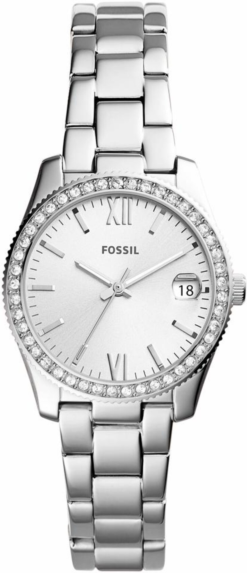 FOSSIL Ceas analogic 'Scarlette'  argintiu