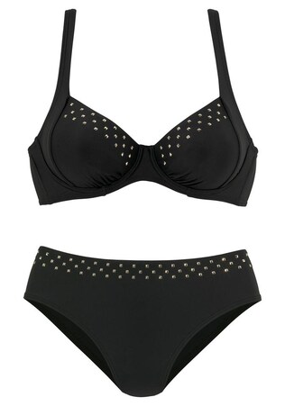 LASCANA, Bikini, fekete