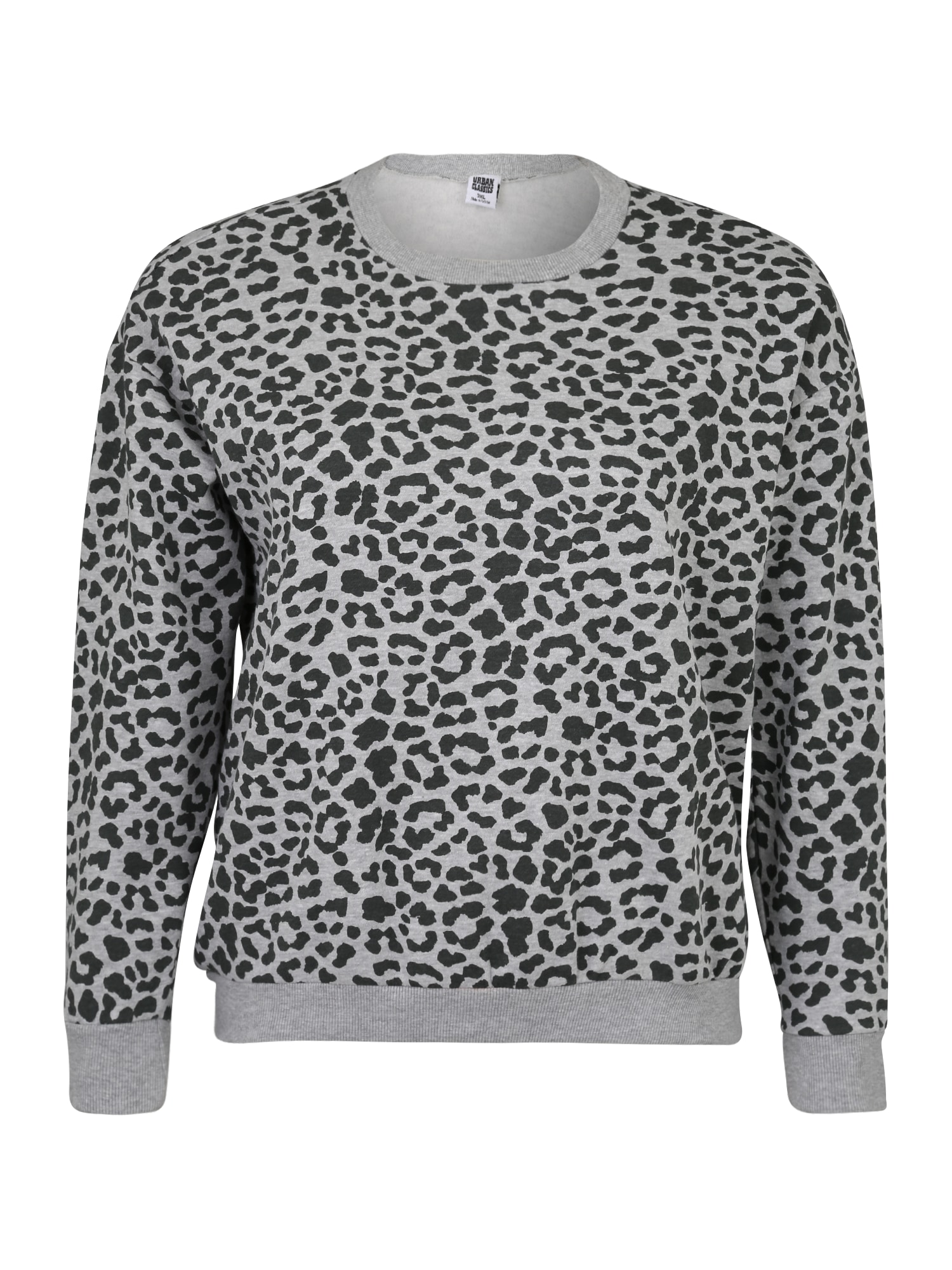 Urban Classics Megztinis be užsegimo 'Ladies'  pilka / juoda