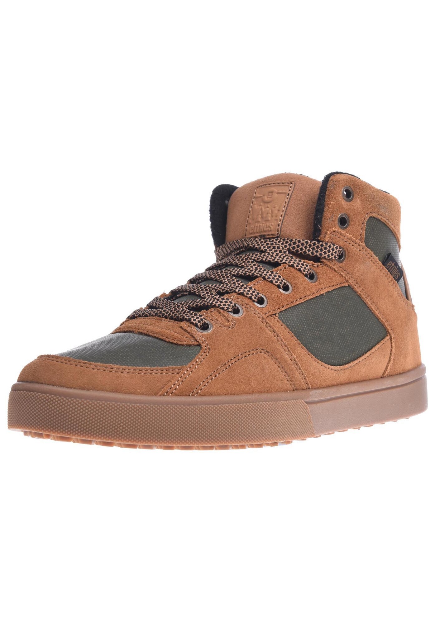 Etnies Heren Sneakers Hoog Harrison Htw Cognac Basaltgrijs etnies kopen in de aanbieding