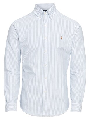 Polo Ralph Lauren Overhemd Lichtblauw / Gemengde kleuren / Wit