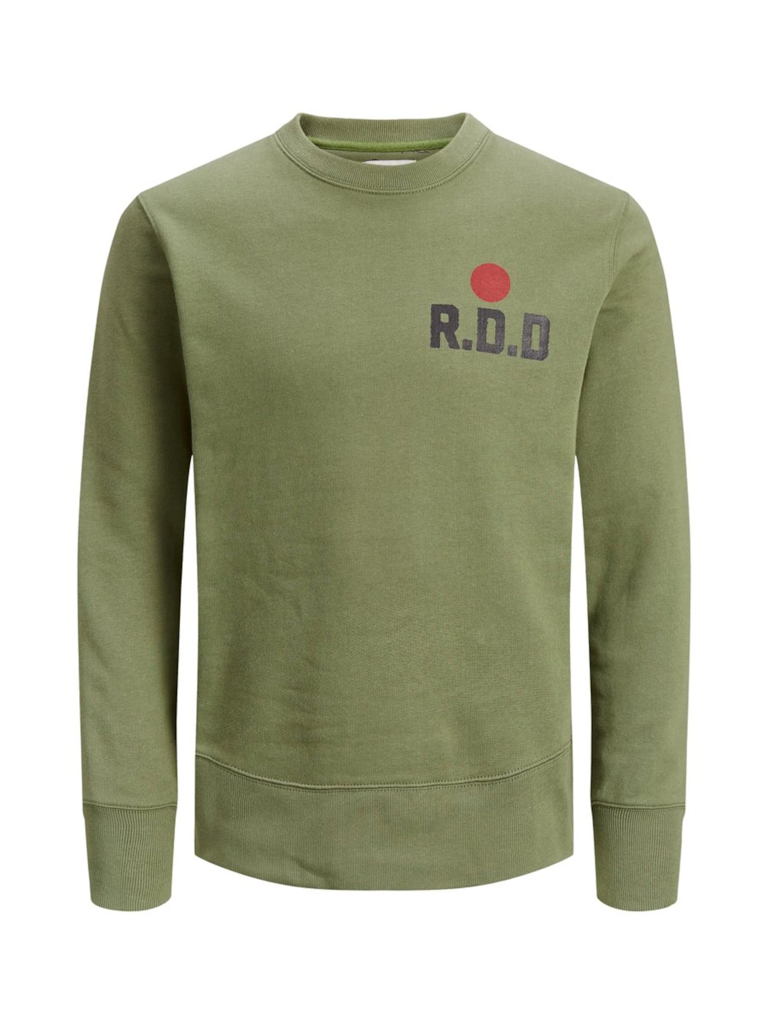 Jack And Jones Heren Sweatshirt Olijfgroen jack and jones kopen in de aanbieding