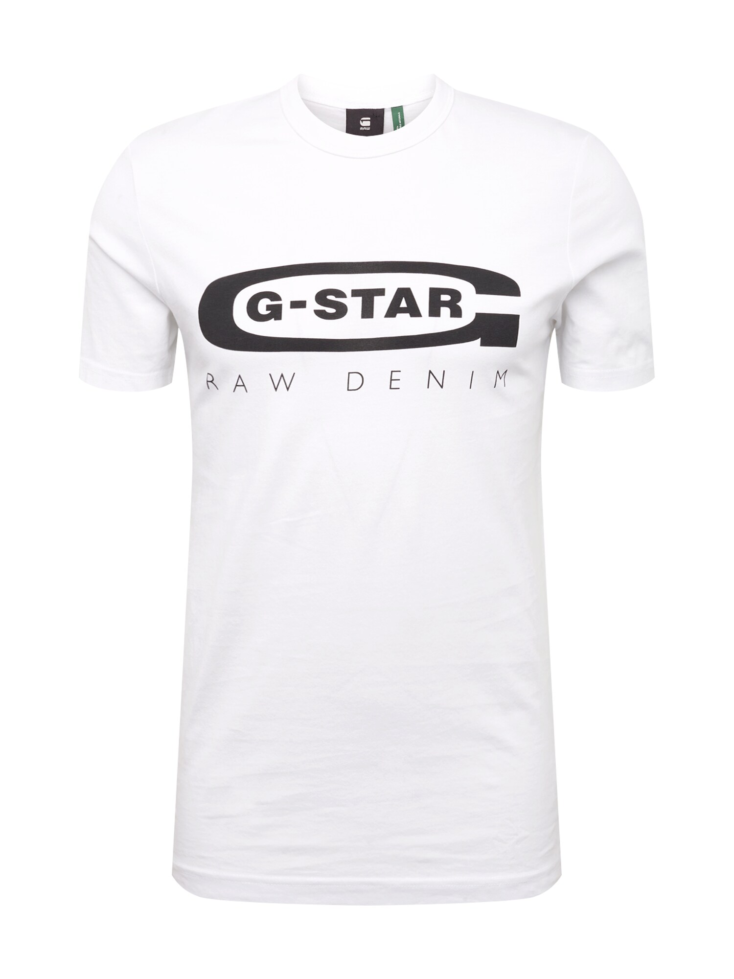 G-Star RAW Marškinėliai 'Graphic 4'  tamsiai mėlyna / balta