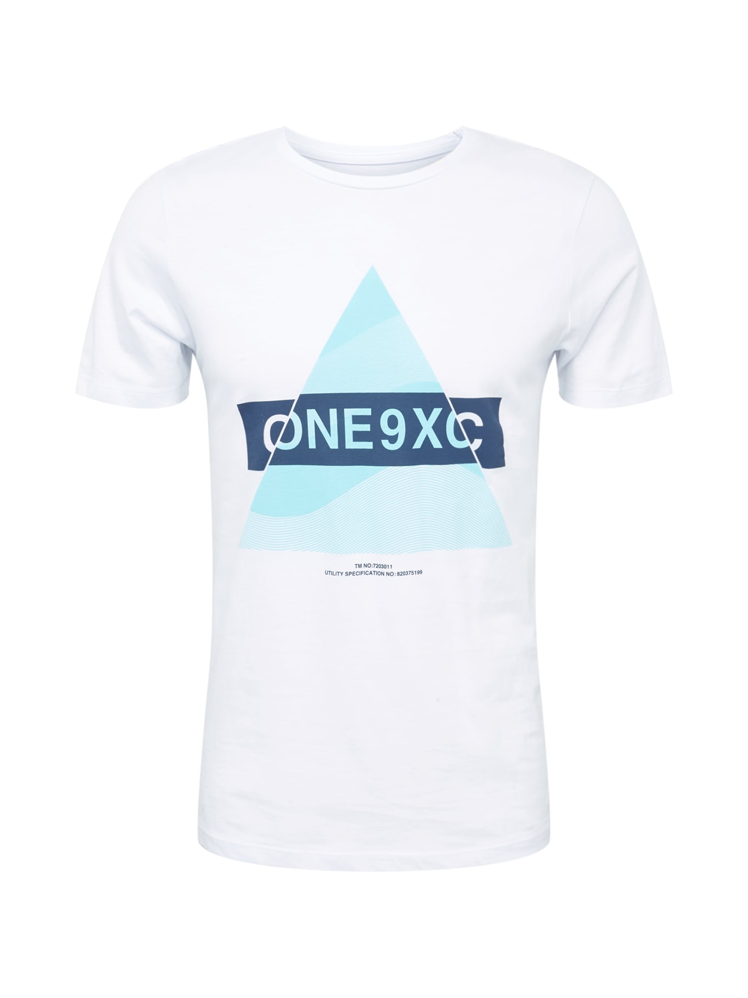 Jack And Jones Heren Shirt Booster Tee Blauw Wit jack and jones kopen in de aanbieding