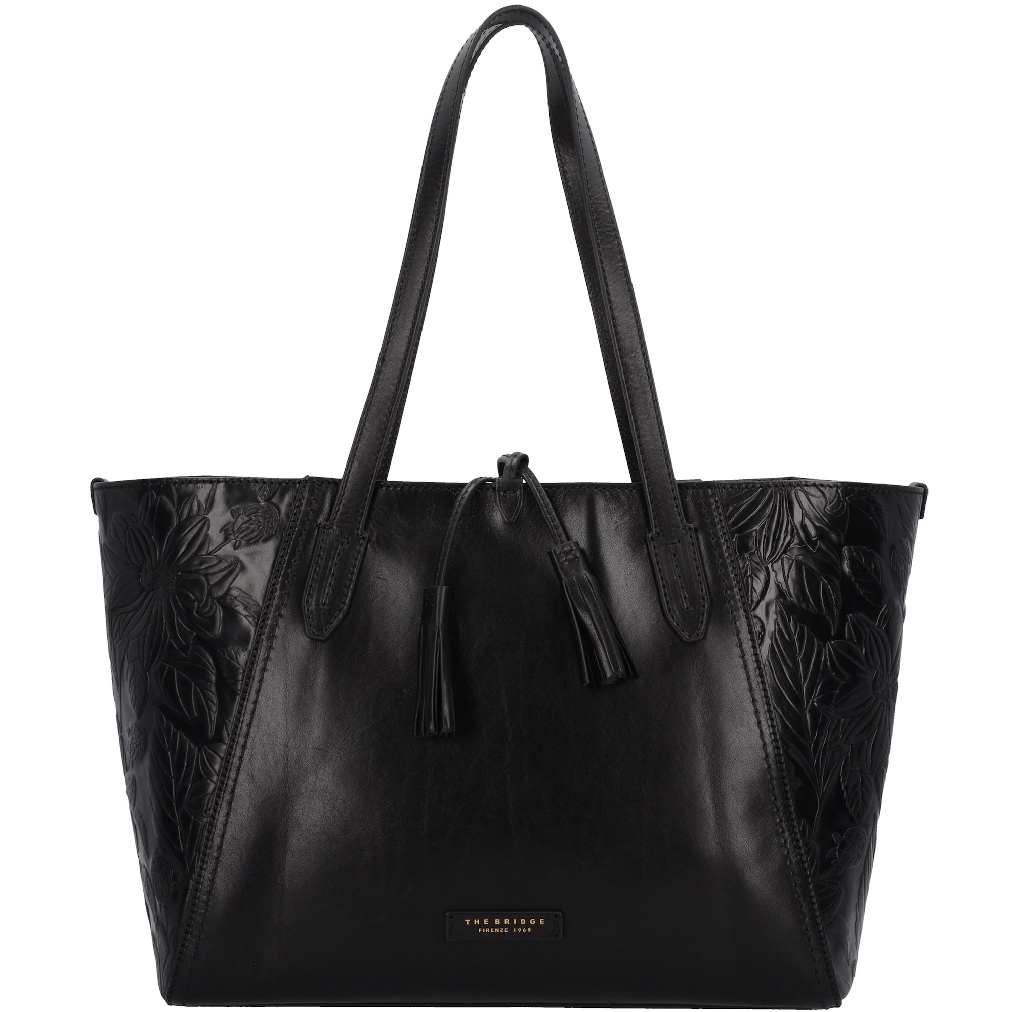 The Bridge Dames Shopper Capraia Zwart the bridge kopen in de aanbieding