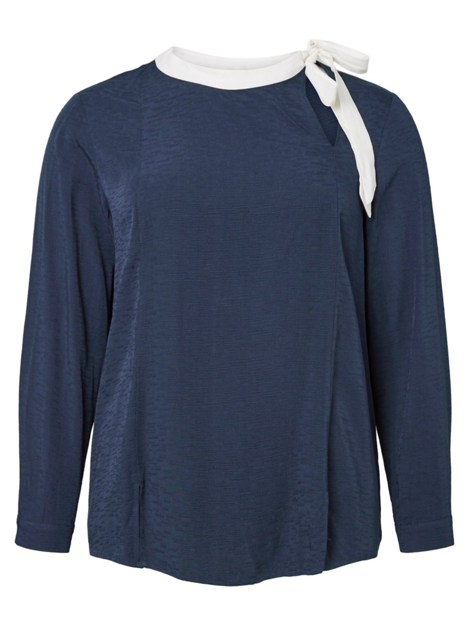 Junarose Dames Blouse Navy Wit junarose kopen in de aanbieding