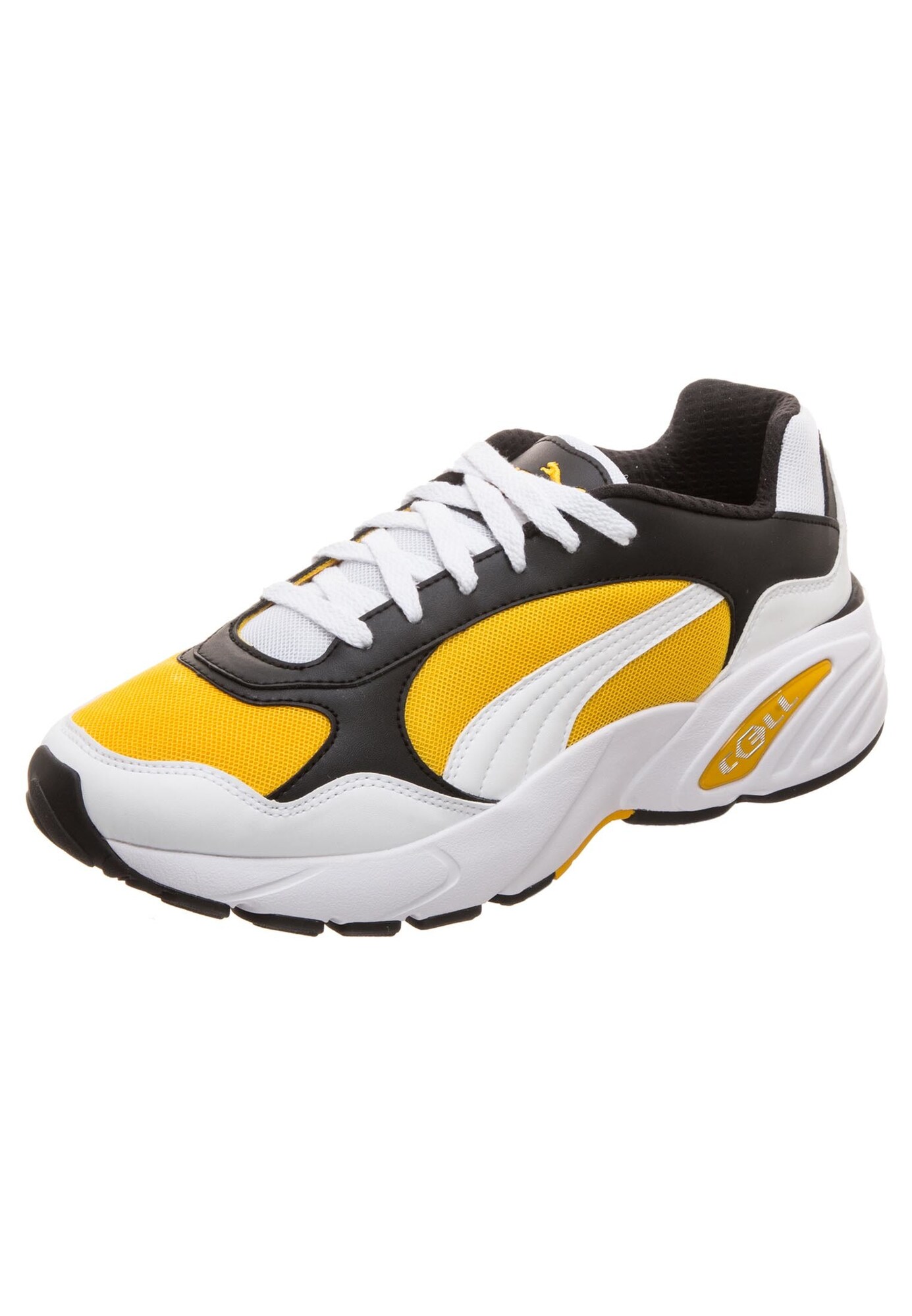 PUMA Sneaker ''''Cell Viper'''' weiß / limone / schwarz