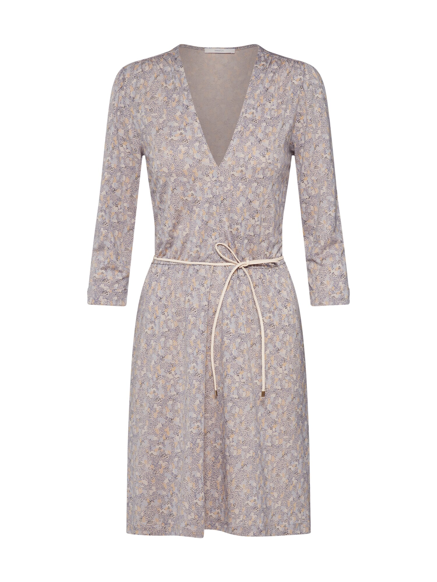 Sessun Dames Zomerjurk Madeleine Grijs Gemengde Kleuren sessun kopen in de aanbieding