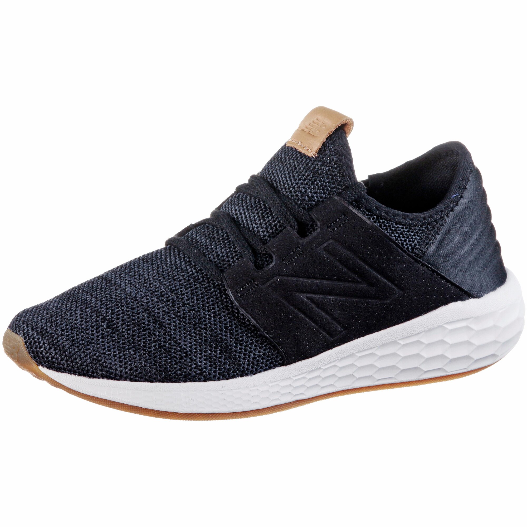New Balance Dames Loopschoen Cruz V2 Donkerblauw Zwart Wit new balance kopen in de aanbieding