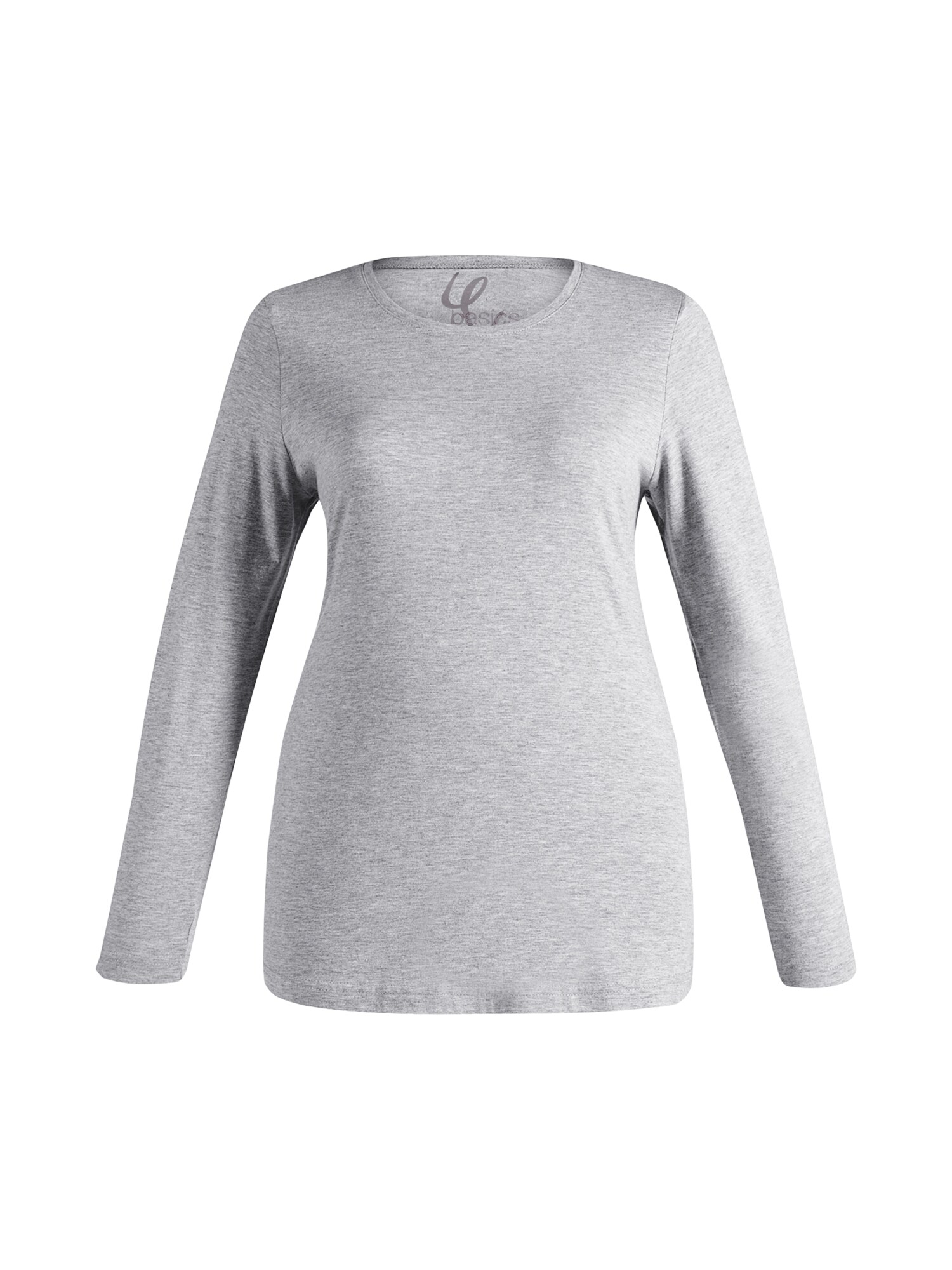 Ulla Popken Dames Shirt Grijs ulla popken kopen in de aanbieding