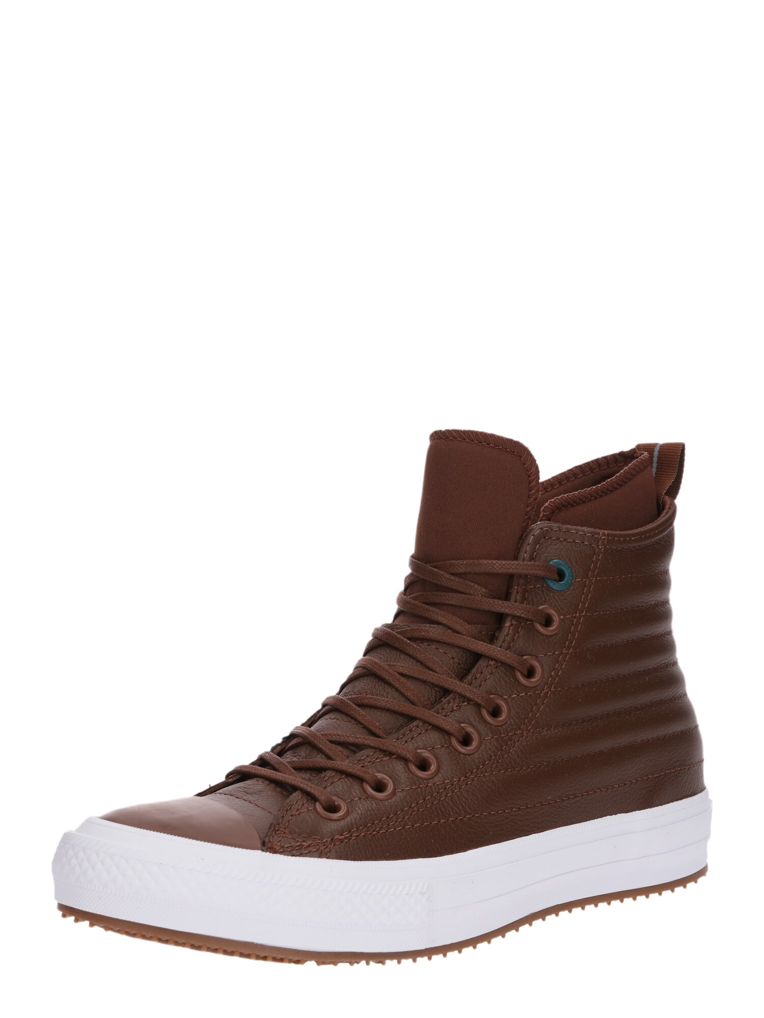 Converse Dames Sneakers Hoog Chuck Taylor Donkerbruin converse kopen in de aanbieding