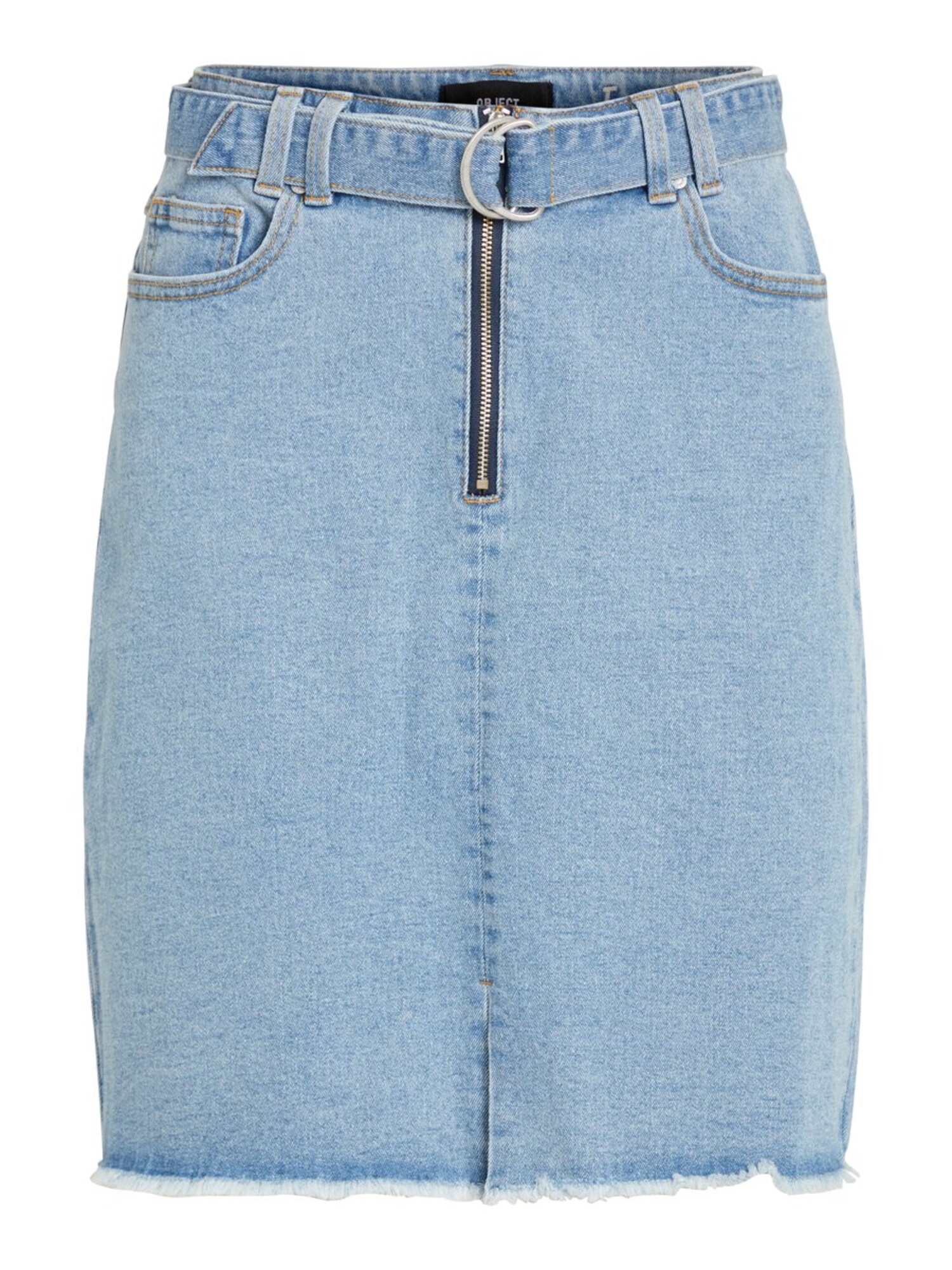 Object Dames Rok Blauw Denim object kopen in de aanbieding