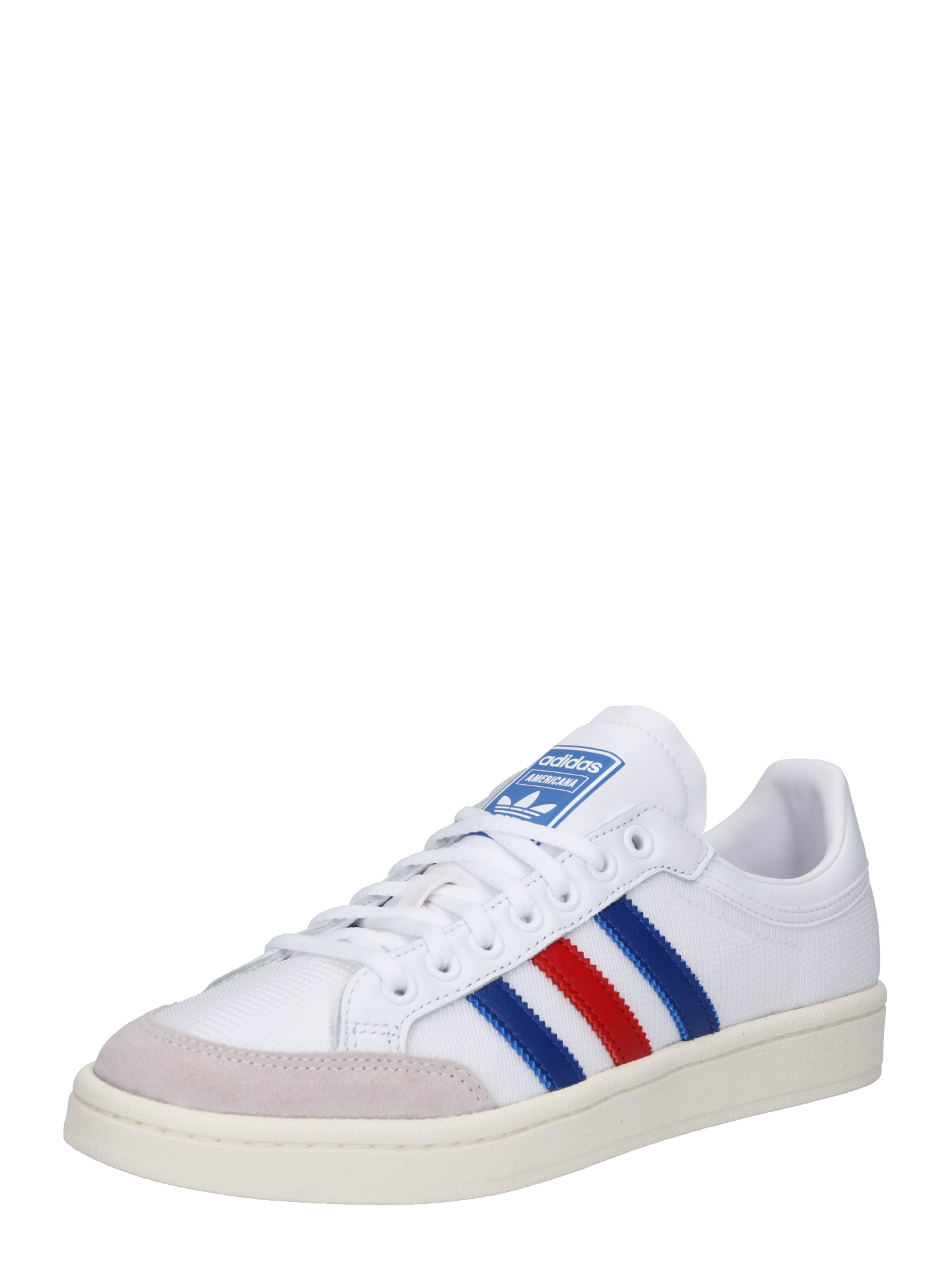 ADIDAS ORIGINALS Sportbačiai be auliuko 'Americana'  balta / mėlyna / raudona