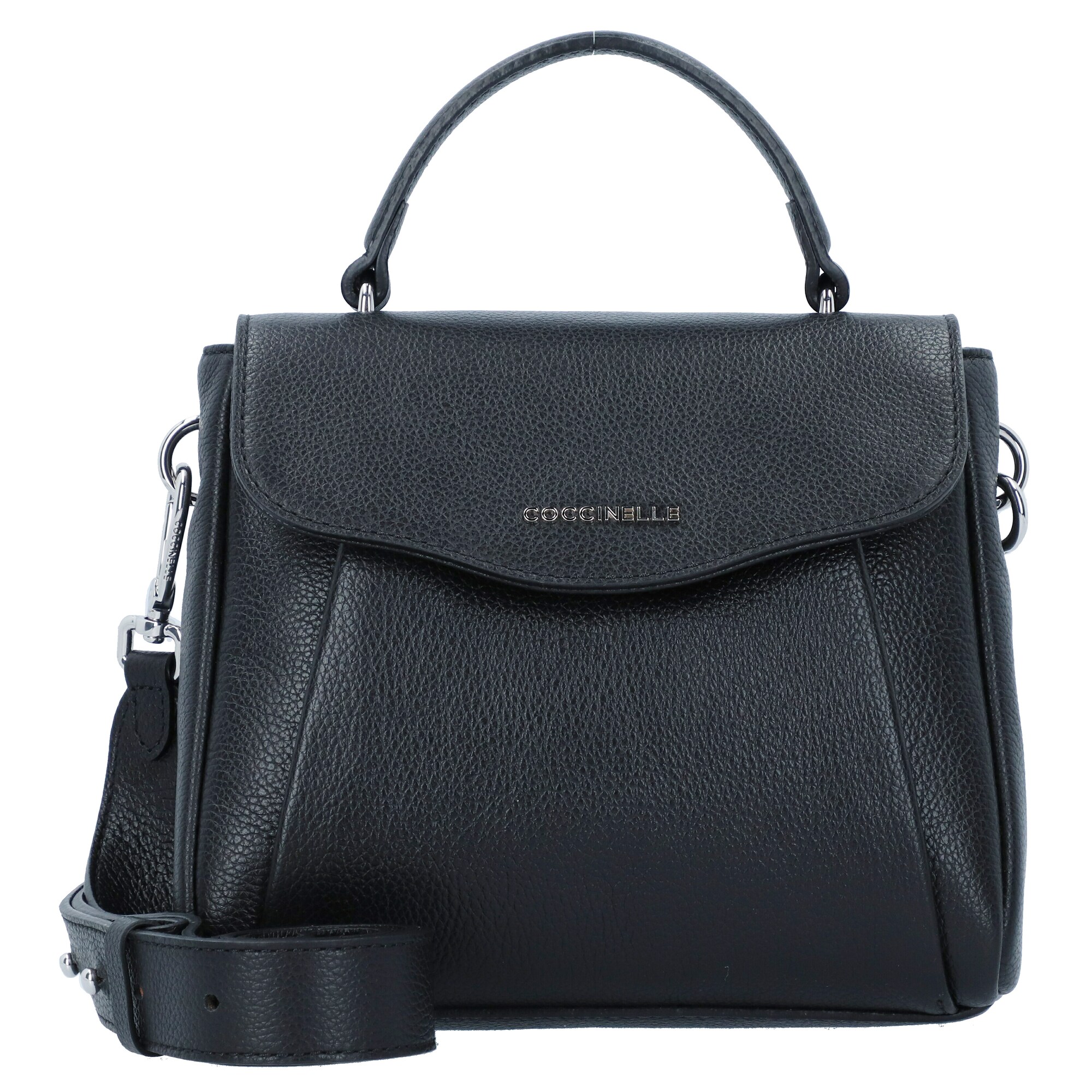 Coccinelle Dames Handtas Andromeda Zwart coccinelle kopen in de aanbieding