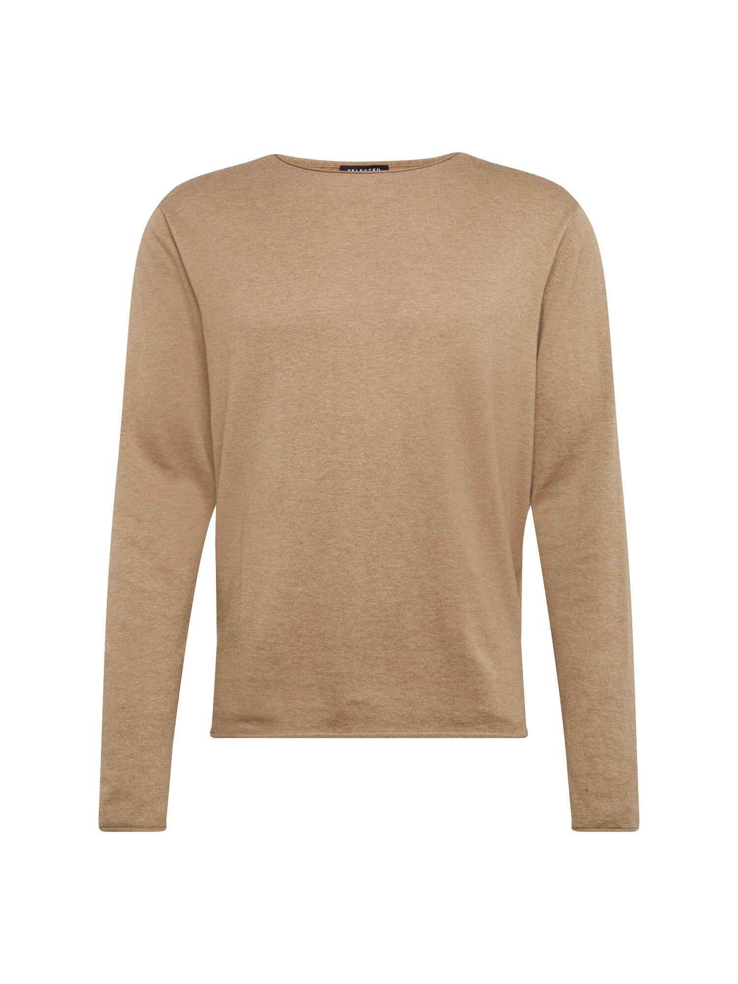 Selected Homme Heren Trui Dome Crew Neck Noos Sepia selected homme kopen in de aanbieding