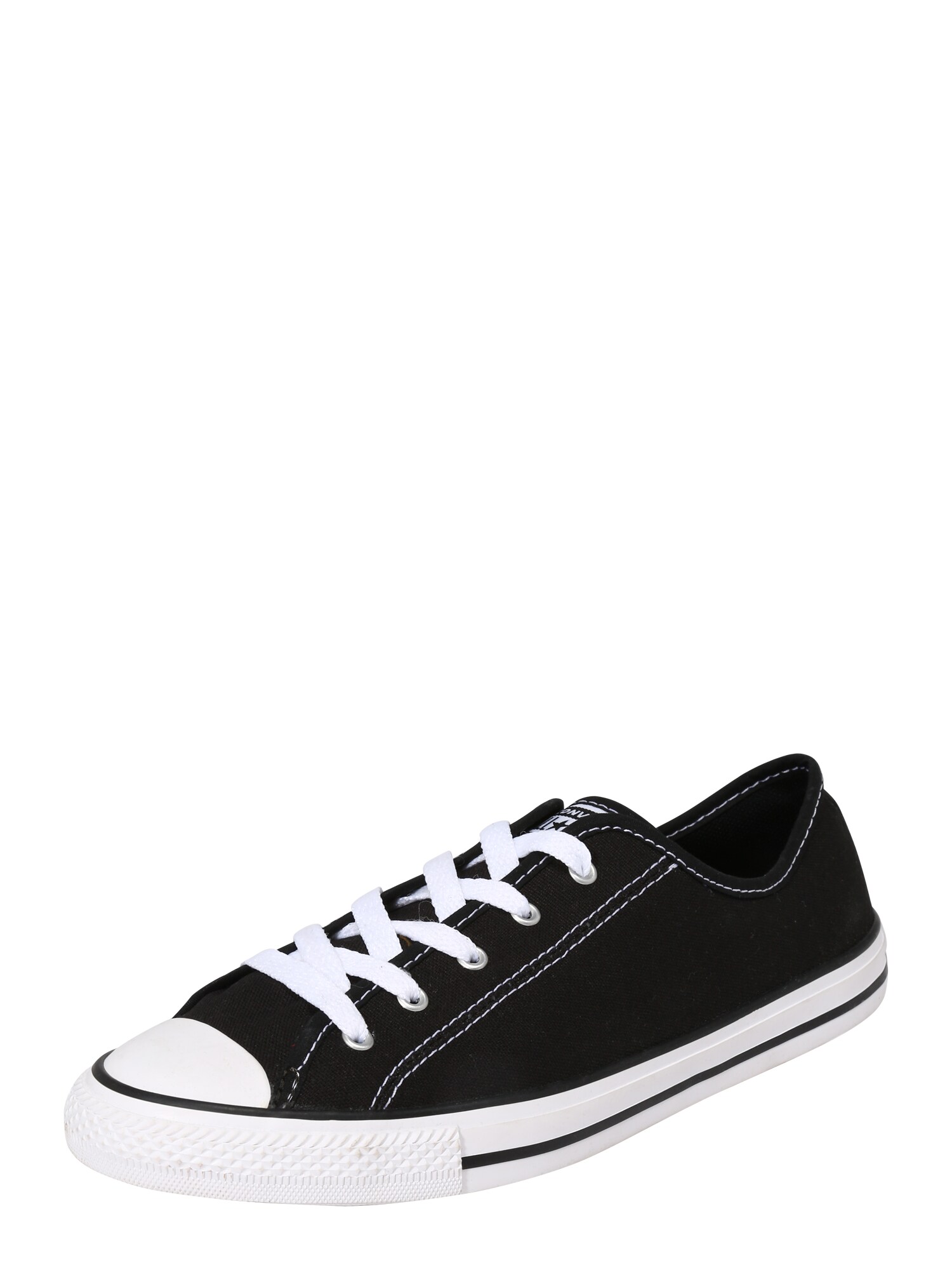 CONVERSE Sportbačiai be auliuko 'Chuck Taylor All Star Dainty Low Ox'  juoda