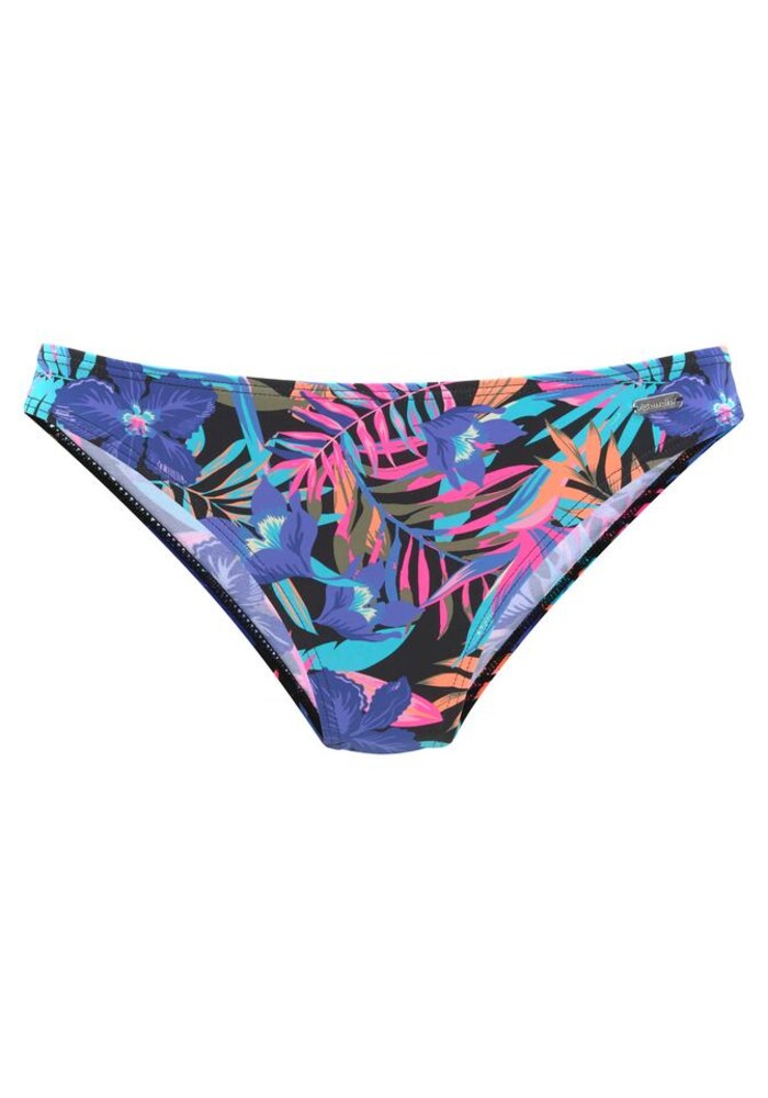 BENCH Bikini-Hose 'Pitch' Damen Größe XXL mischfarben / schwarz
