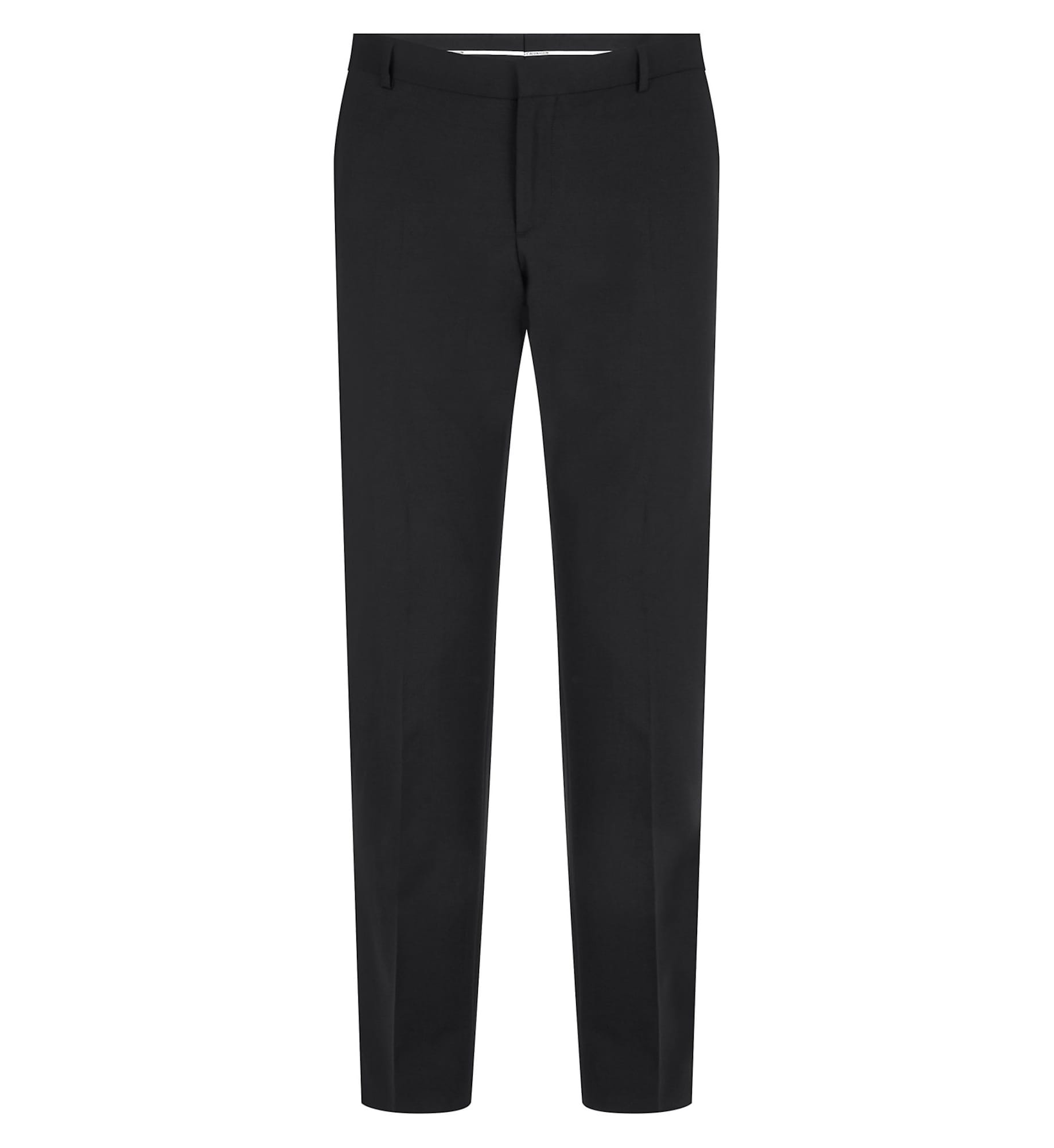 Calvin Klein Pantaloni cu dungă  negru