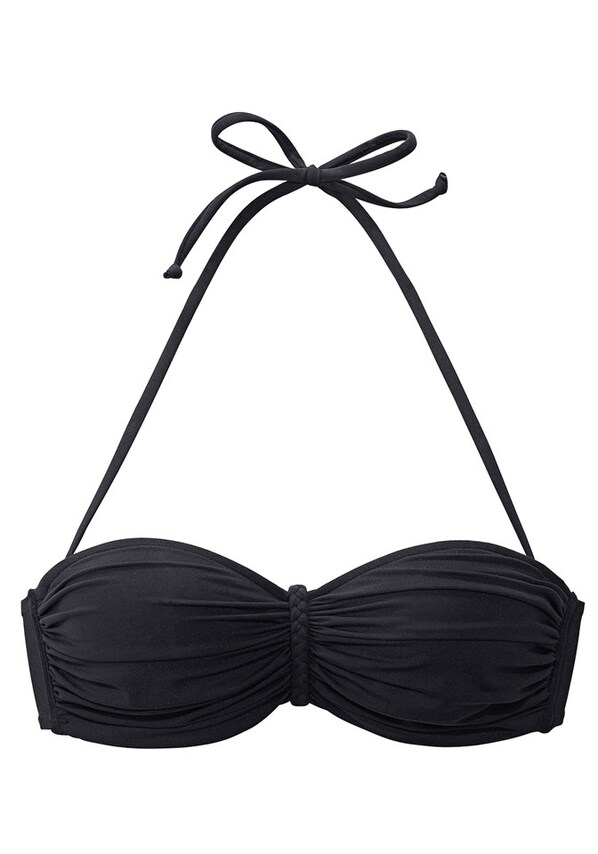 BUFFALO, Bikini felső 'Happy', fekete, 1 kép a 3 közül