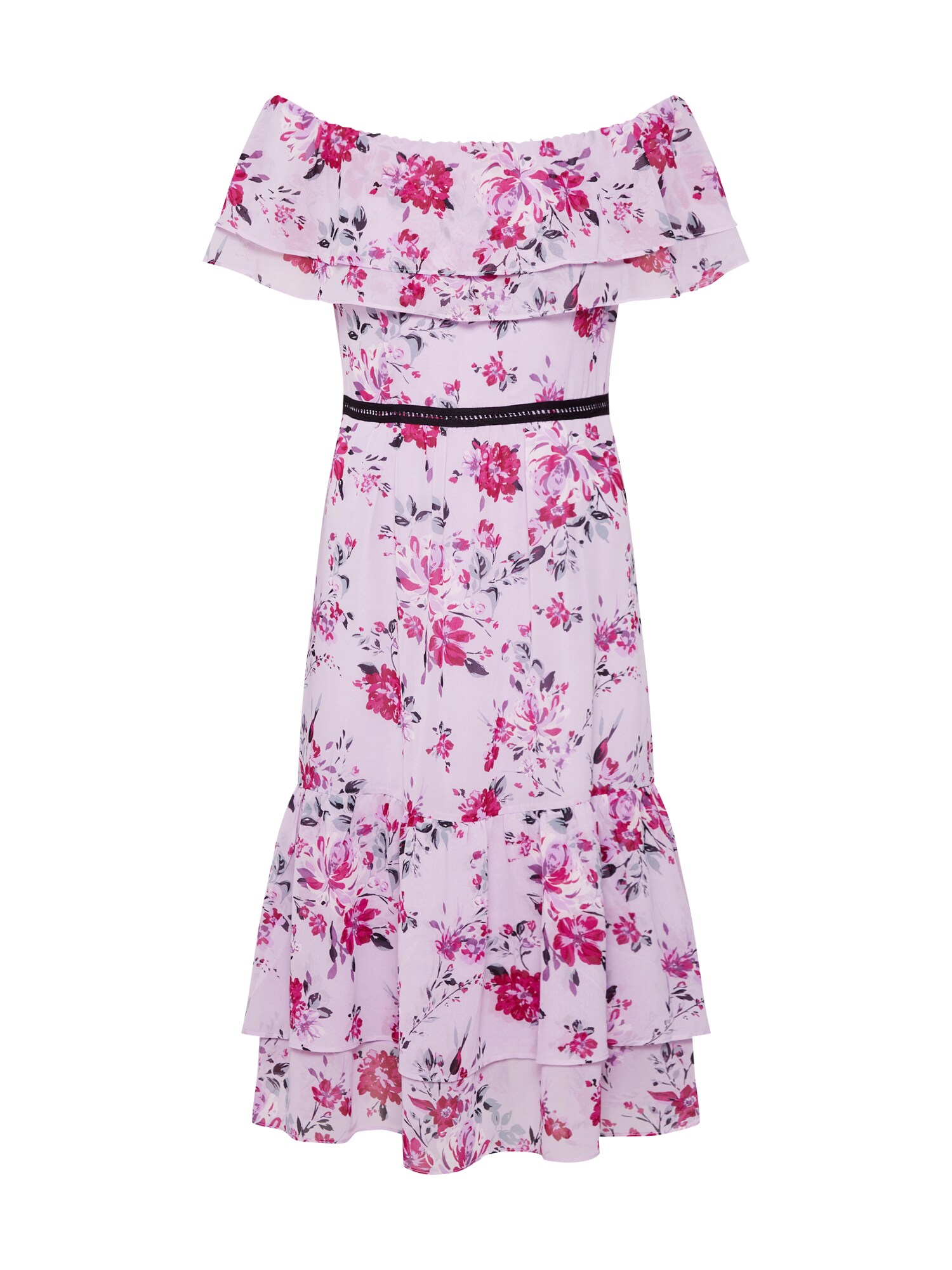 Soliver Black Label Dames Jurk Lavendel soliver black label kopen in de aanbieding