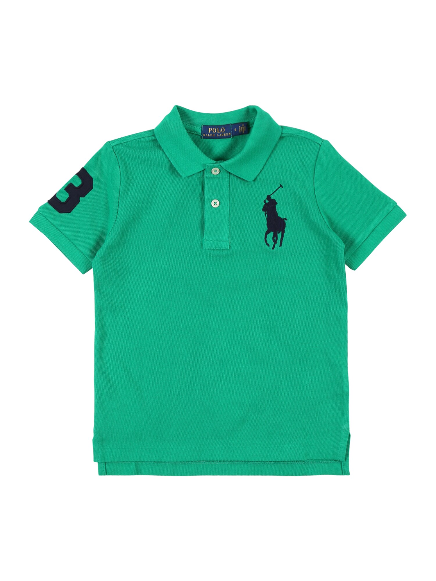 POLO RALPH LAUREN Marškinėliai  tamsiai mėlyna / nefrito spalva