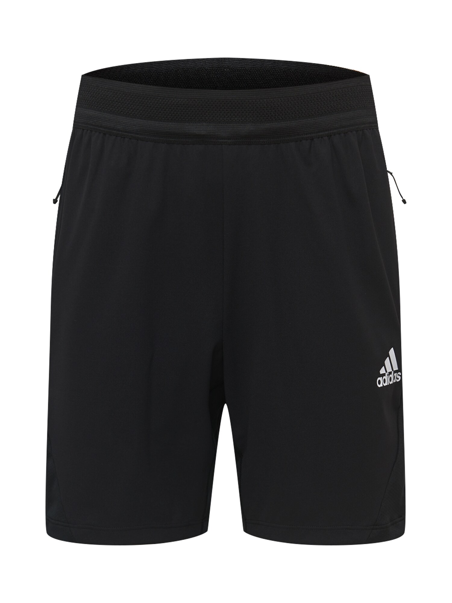 ADIDAS PERFORMANCE Sportinės kelnės 'HEAT.RDY'  juoda / balta